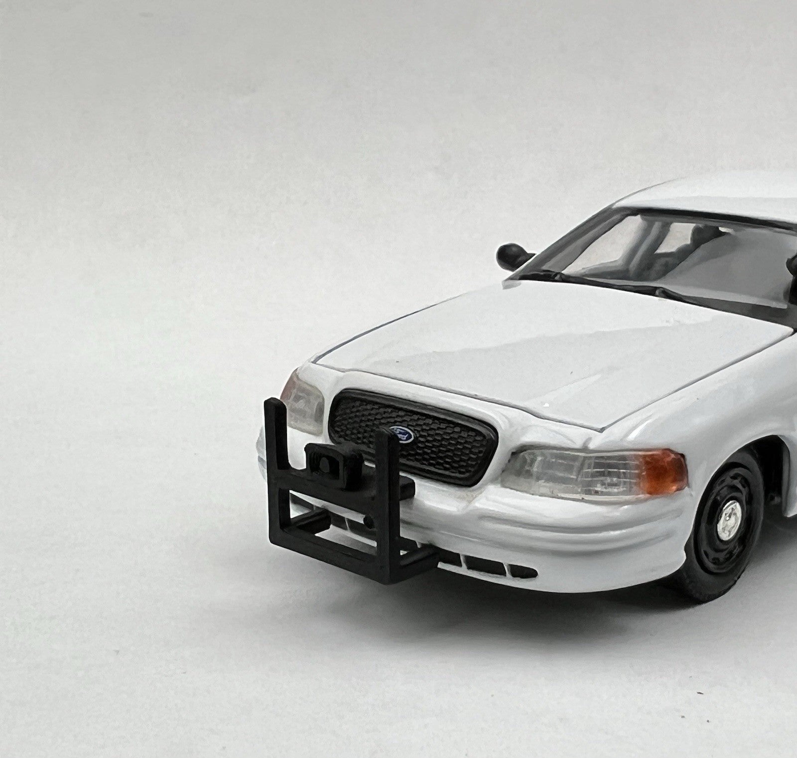 1/43 CHP Style Push Bumper Pushbar Crown Vic California Highway Patrol21