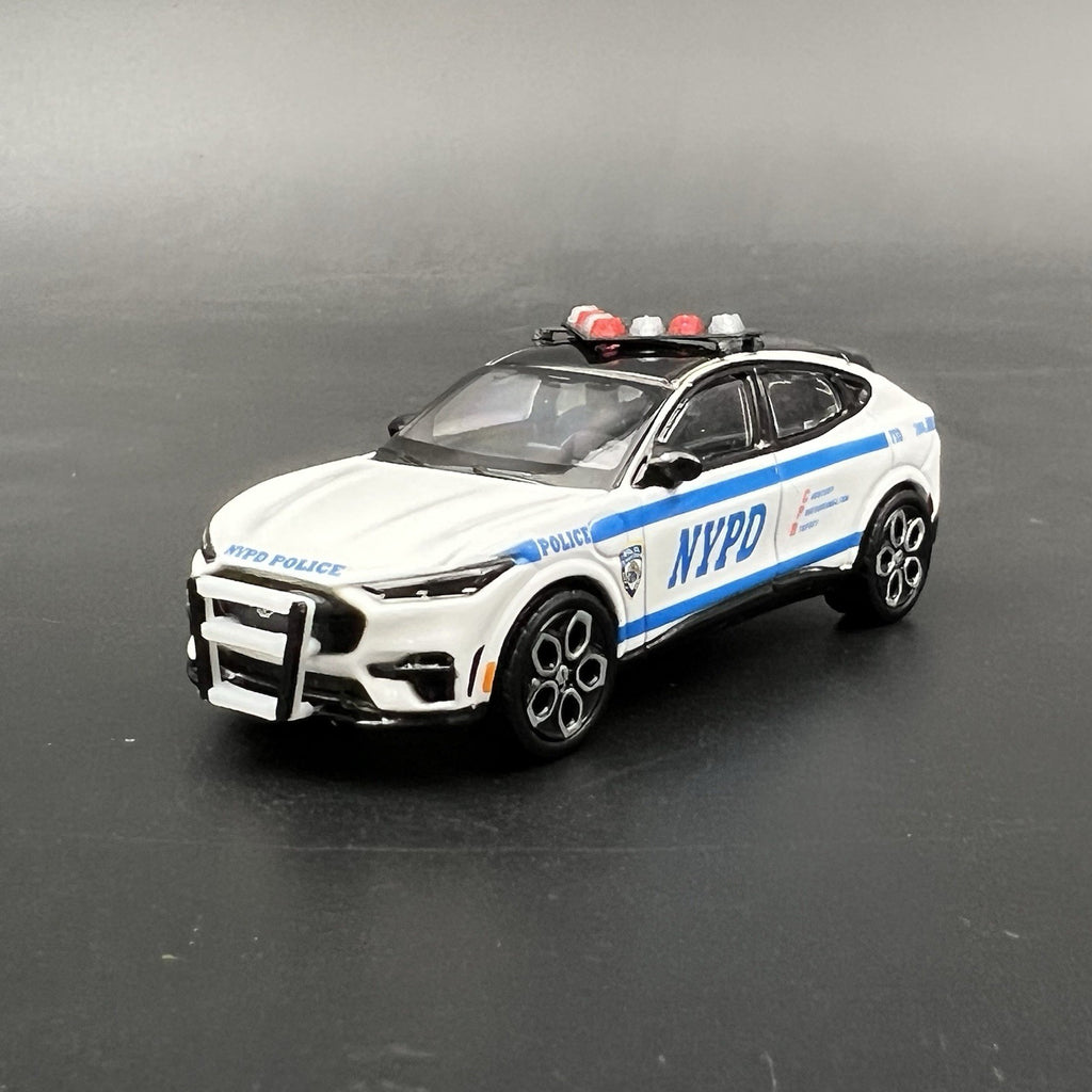 2 Pack 1/64 NYPD Style Push Bumper New York Police Sheriff Highway Patrol12