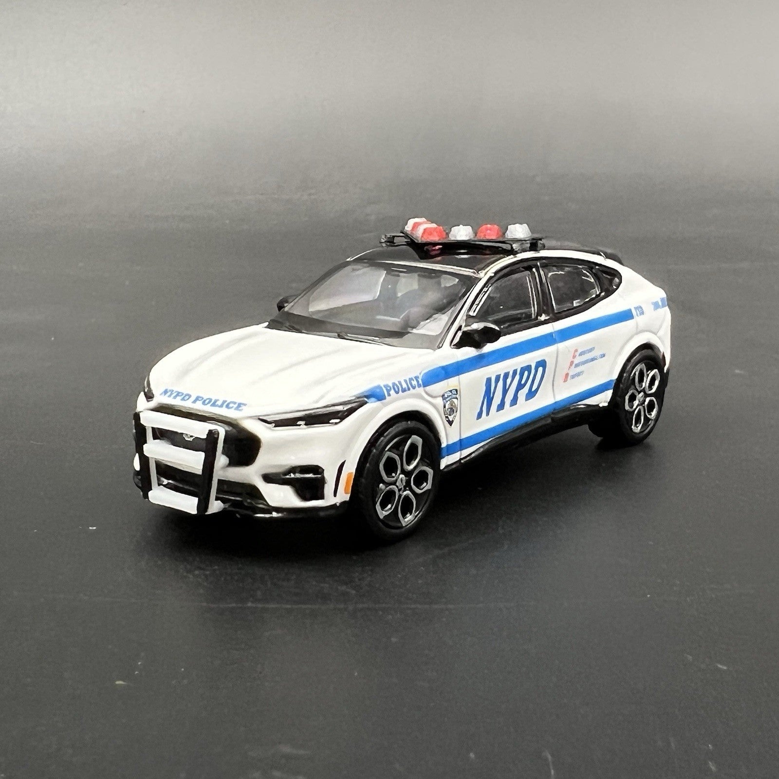 2 Pack 1/64 NYPD Style Push Bumper New York Police Sheriff Highway Patrol12