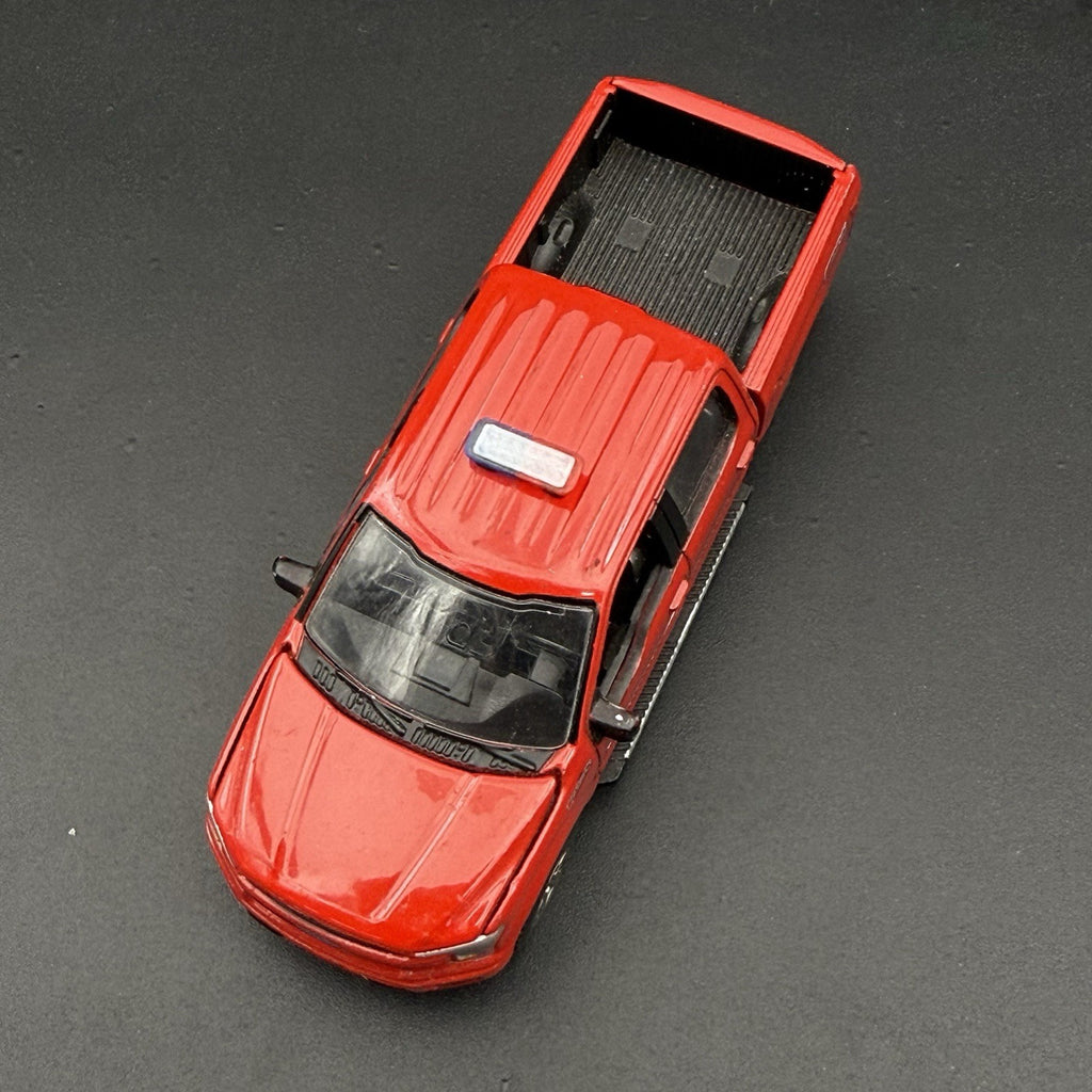 2 Pack 1/64 Mini Whelen Edge Blue Red Lightbar Gray Top Cover Police Fire EMS10