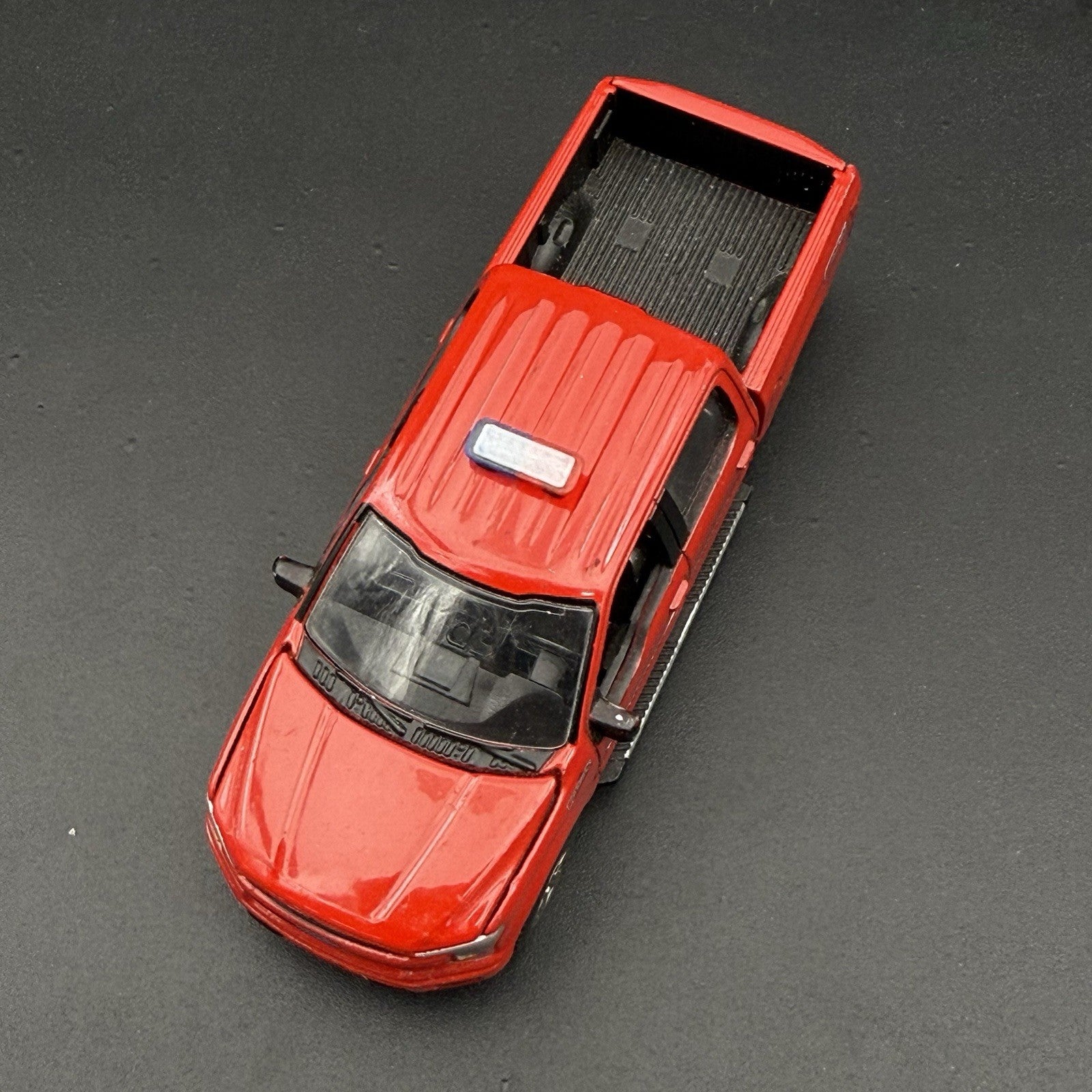 2 Pack 1/64 Mini Whelen Edge Blue Red Lightbar Gray Top Cover Police Fire EMS10