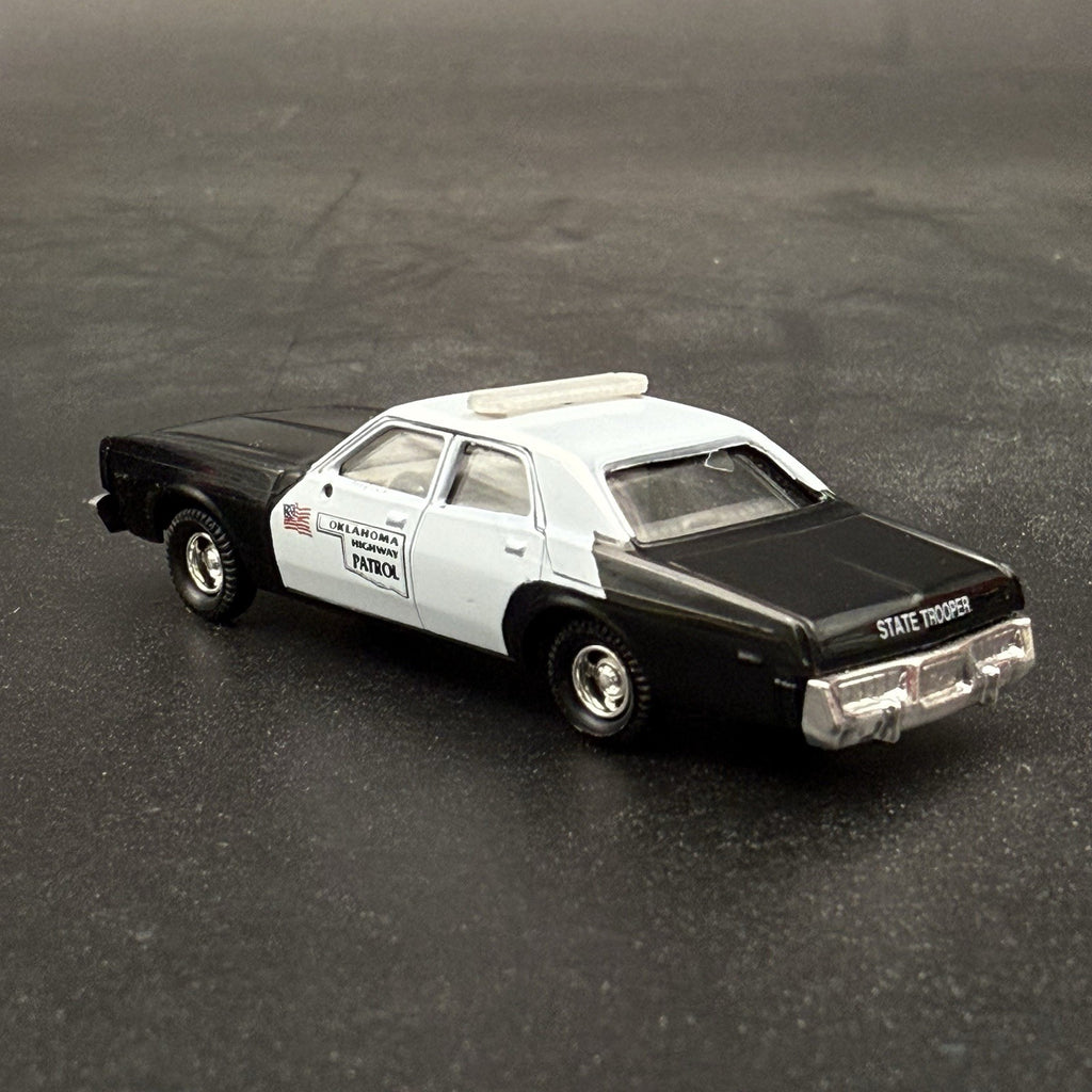 4 Pack 1/87 LED Style Narrow Lightbar For HO Scale Police Sheriff Fire EMS7