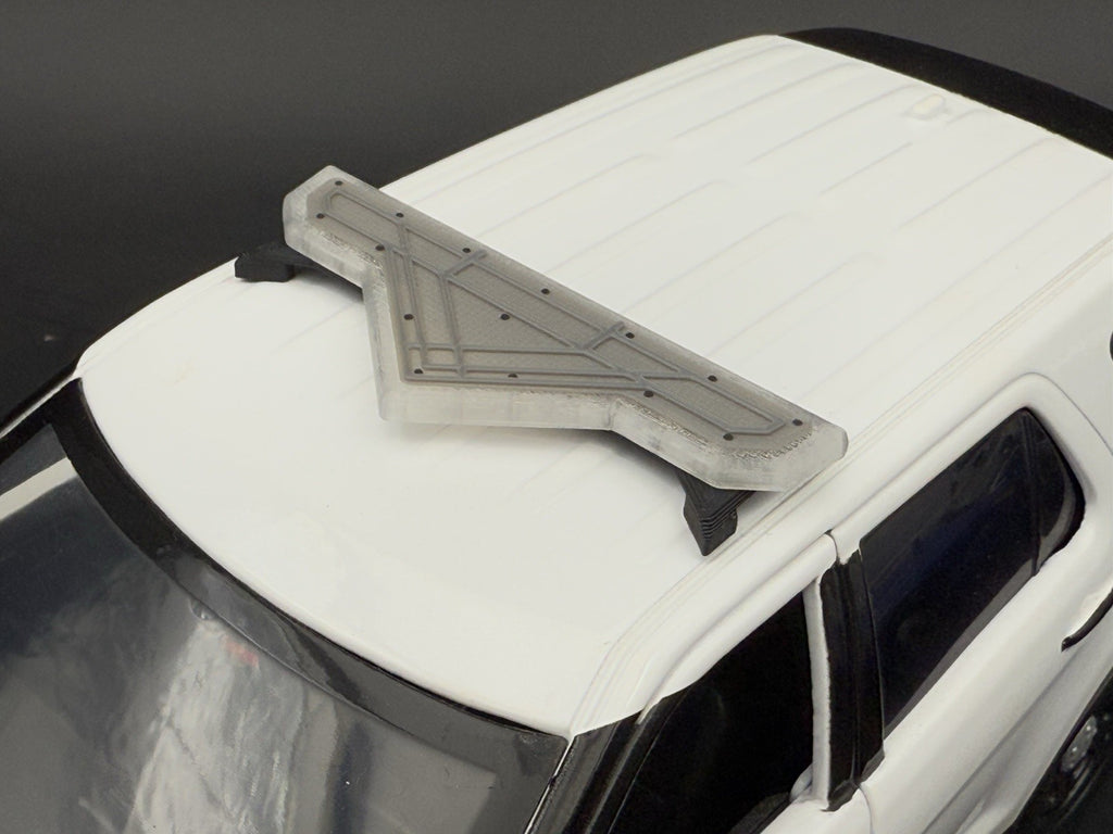 1/18 Scale PCB Compatible Valor SUV Width Lightbar Police Motormax 1809XLPCBC10