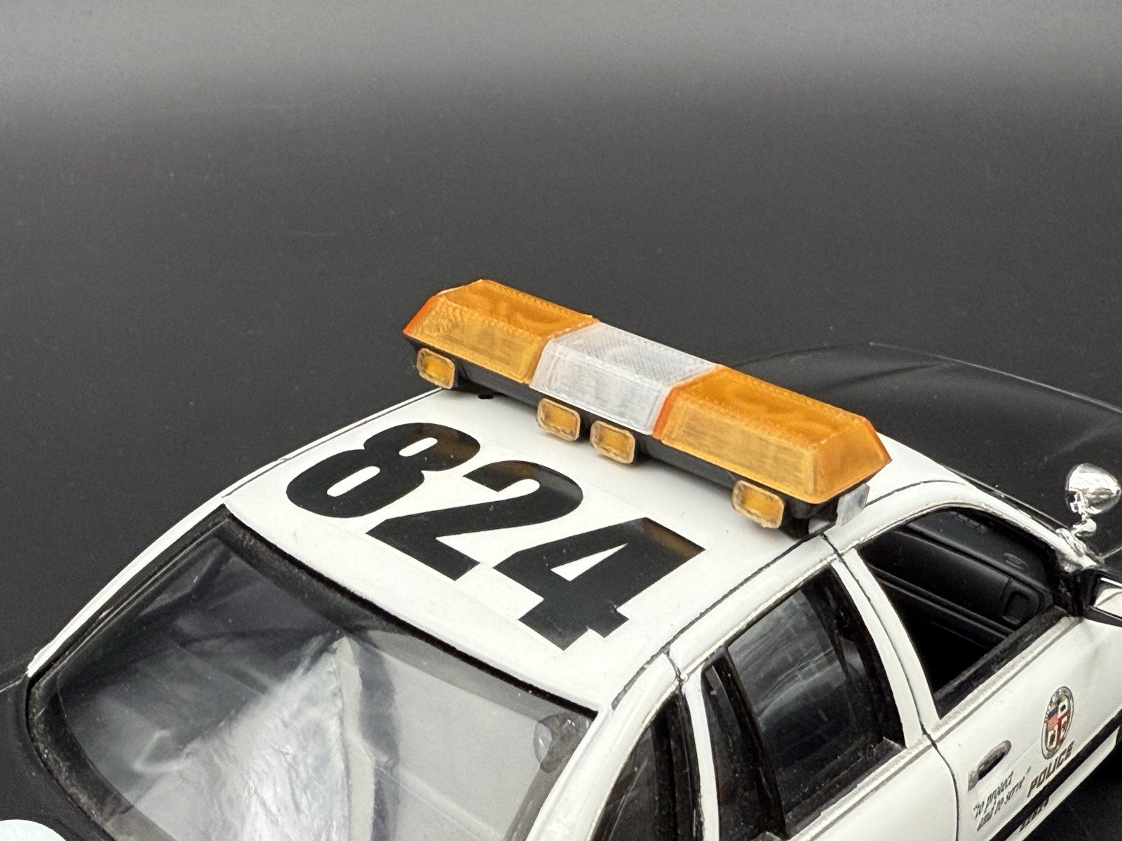 1/24 25 Scale Amber Clear Streethawk Lightbar Police 246410