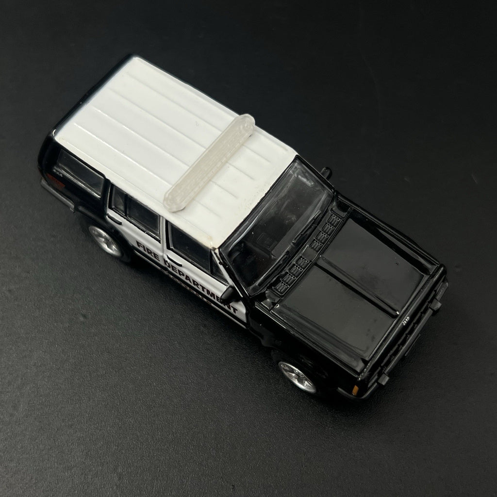 2 Pack 1/64 LED Style Narrow Lightbar For Greenlight Police Sheriff Fire EMS2