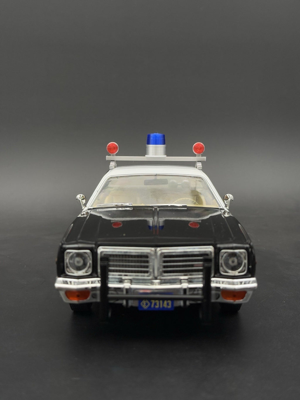 1/18 LED Ready Federal Visibar CJ 184 284 Red Beacon Blue Lollipop Police Light10