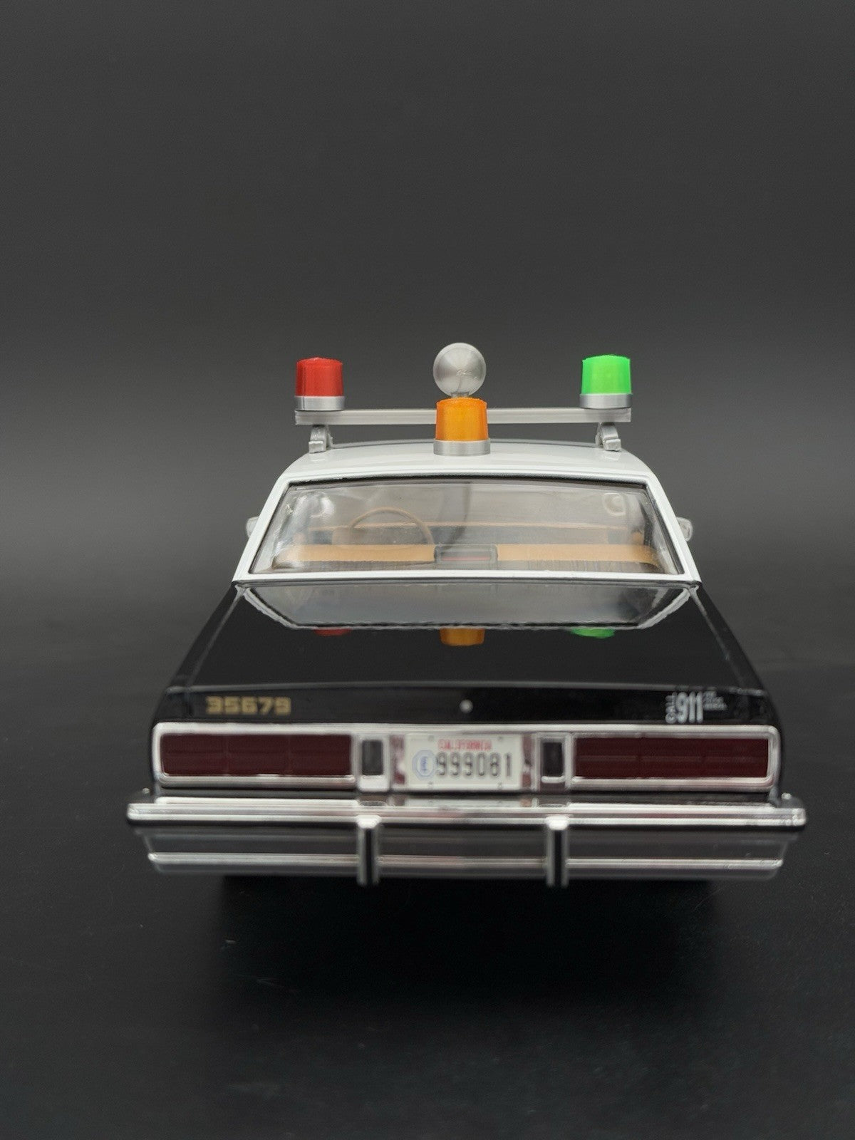 1/18 LED Ready Federal Red Amber Green Twin Beacon Ray Speaker Lightbar Visibar3