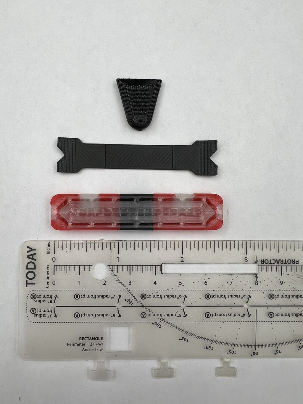 1/18 LED Ready Whelen Edge Lightbar Red w/ Speaker Fire State Police Sheriff2