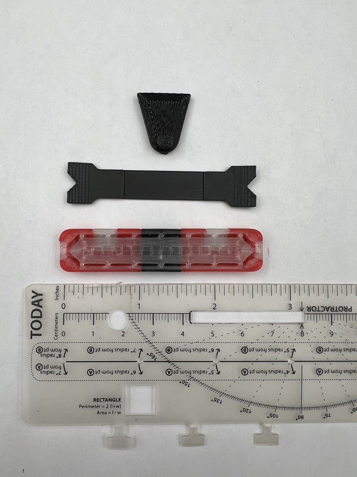 1/18 LED Ready Whelen Edge Lightbar Red w/ Speaker Fire State Police Sheriff2