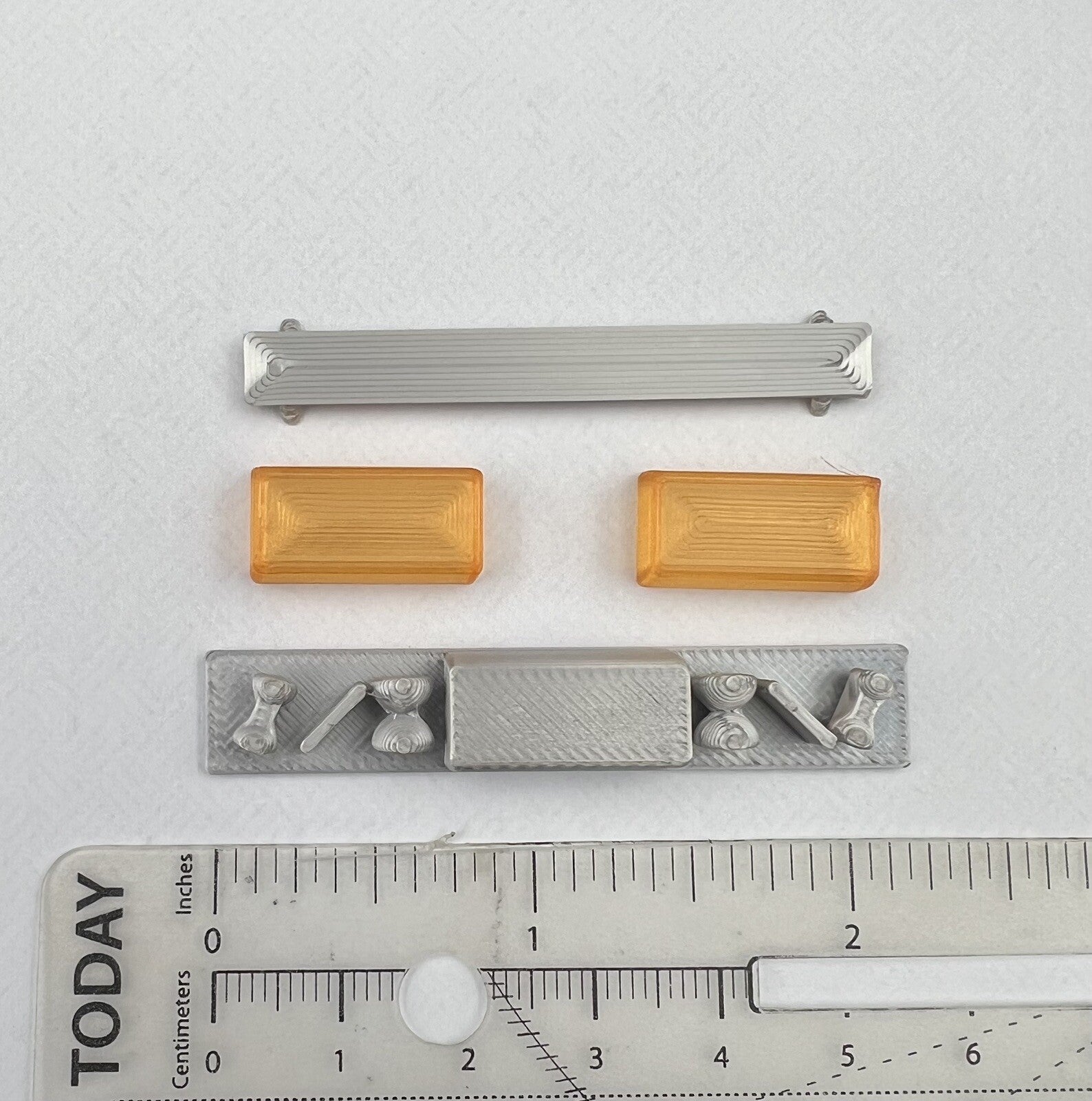 1/24 1/25 Amber Yellow Twinsonic Lightbar Tow Truck Security Construction1