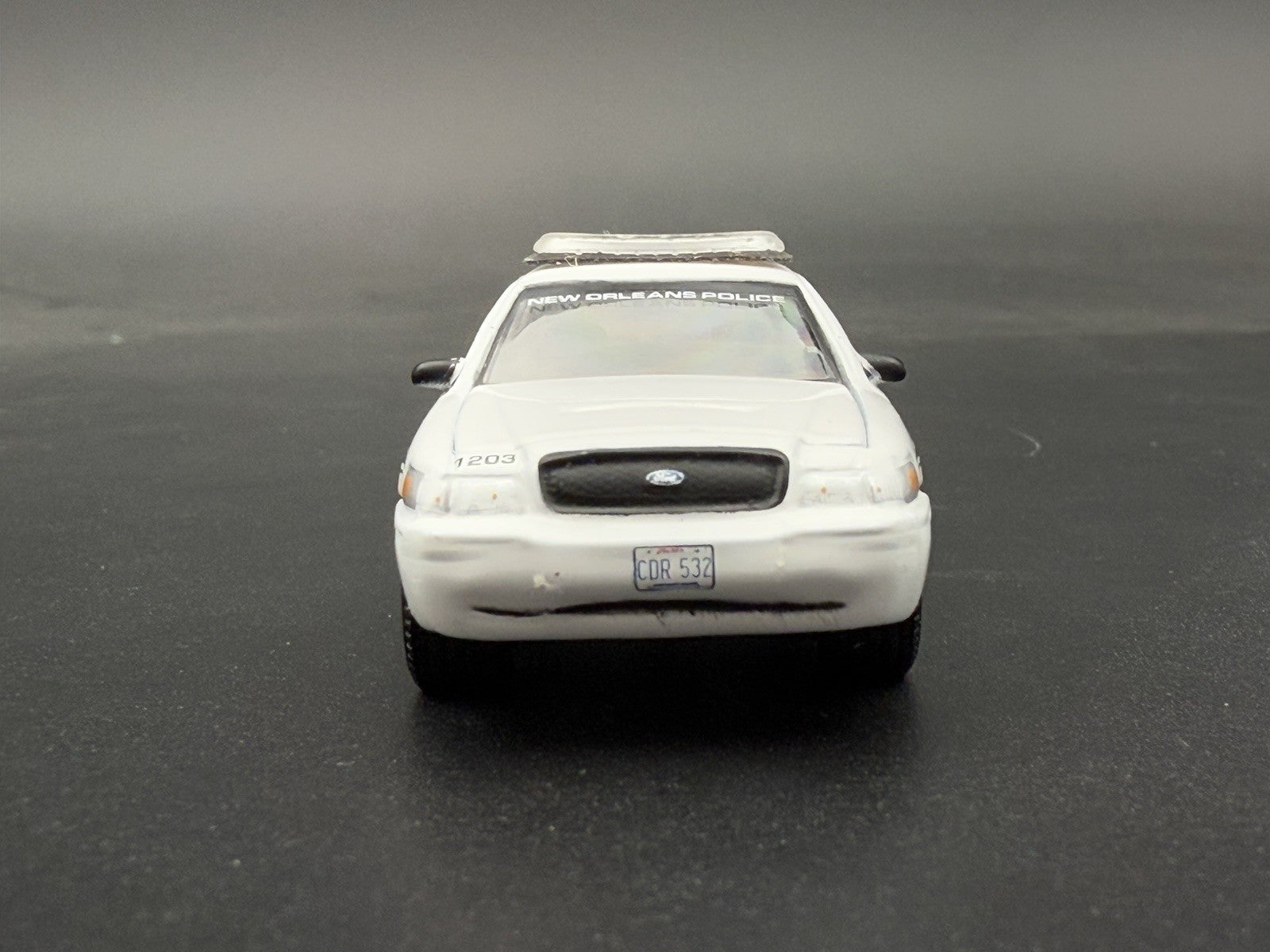 1/64 Front & Back Whelen Fast Trax Lightbars Police Greenlight Crown Victoria13