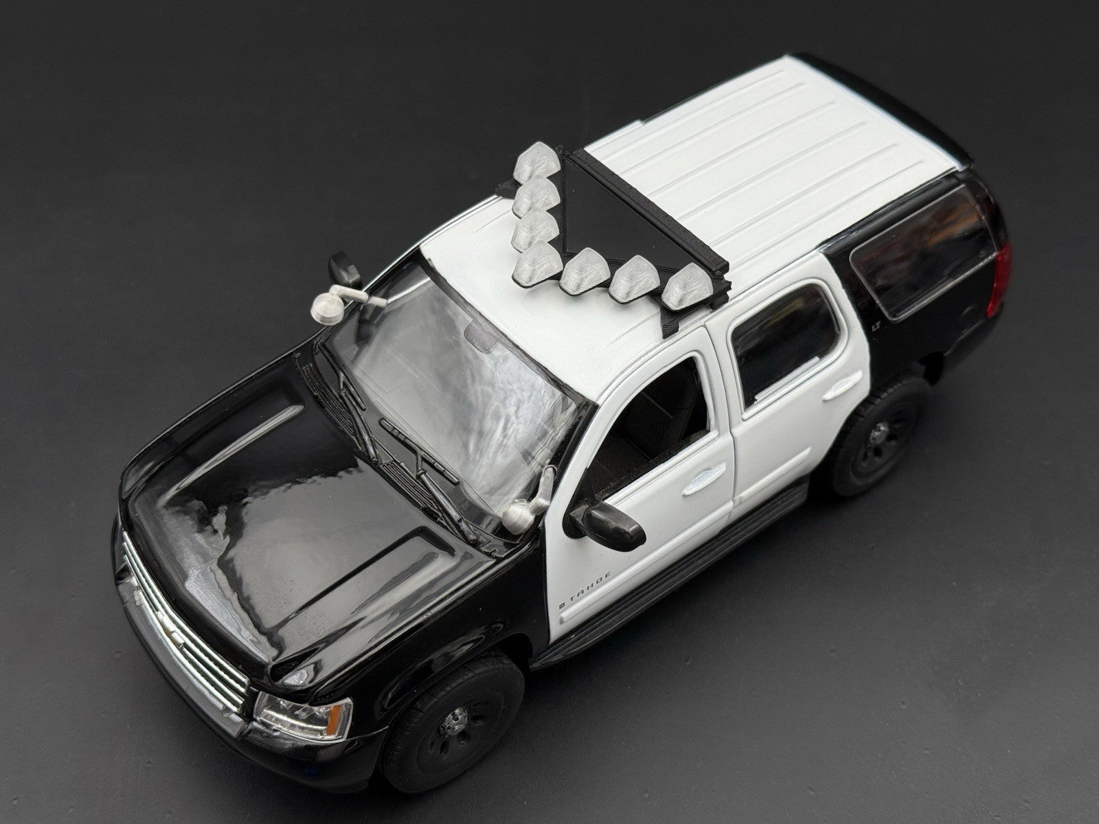1/24 25 Scale Model LED Ready Clear Federal Vector Lightbar Police Fire 2432C5
