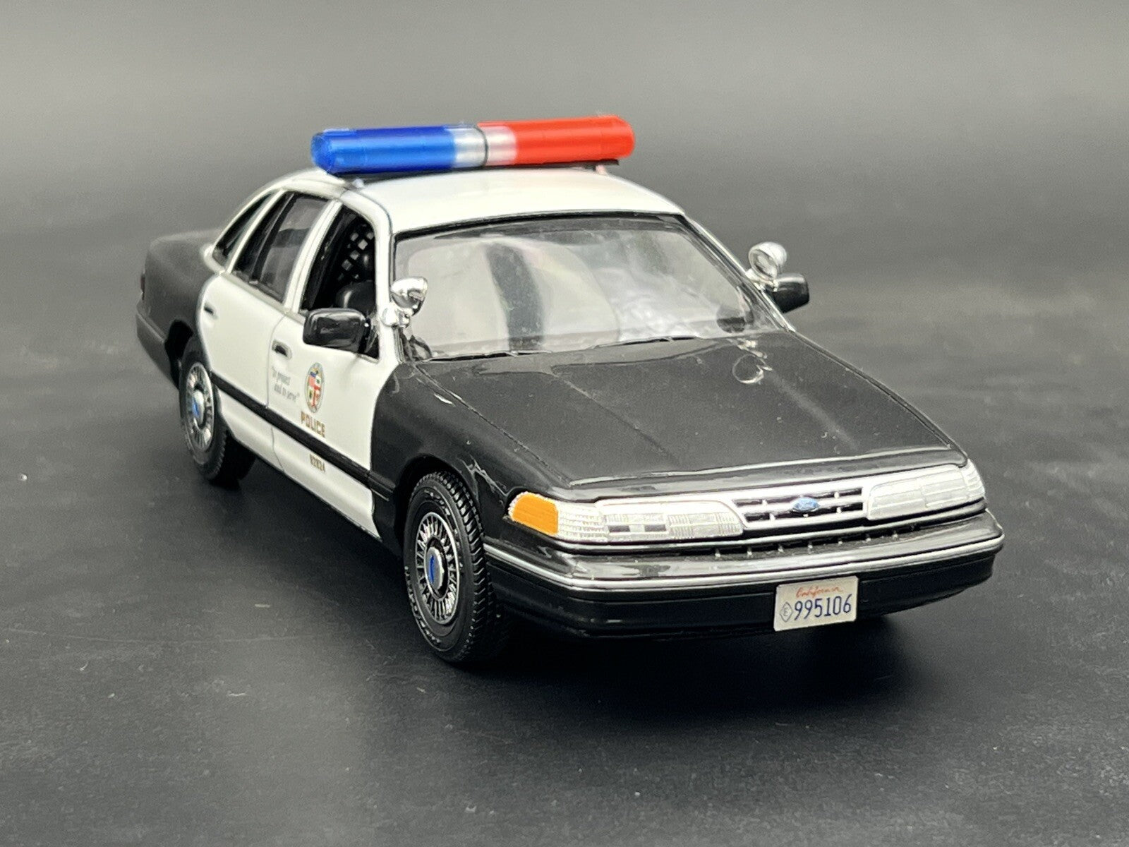 1/24 1/25 LED Ready AeroDynic Lightbar LAPD Blue Red Clear Amber Police Sheriff8