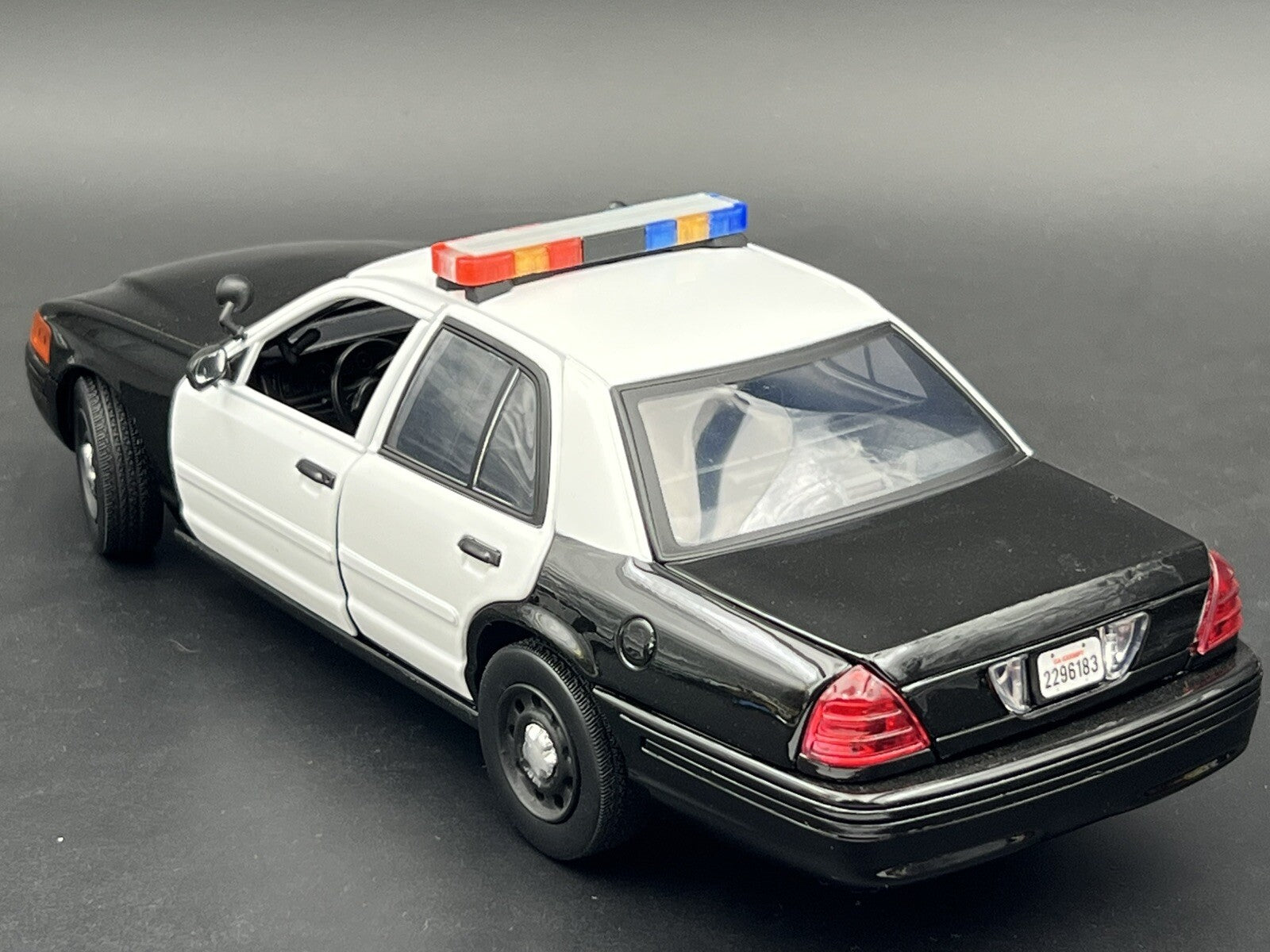 1/18 LED Ready Whelen Edge Lightbar Blue Red Amber Highway Patrol Police Sheriff6