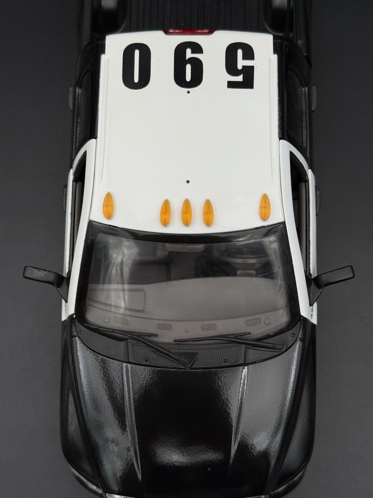 5 Pack 1/18 Scale Model Amber Roof Clearance Light Cab Marker Pickup Truck 1863A4