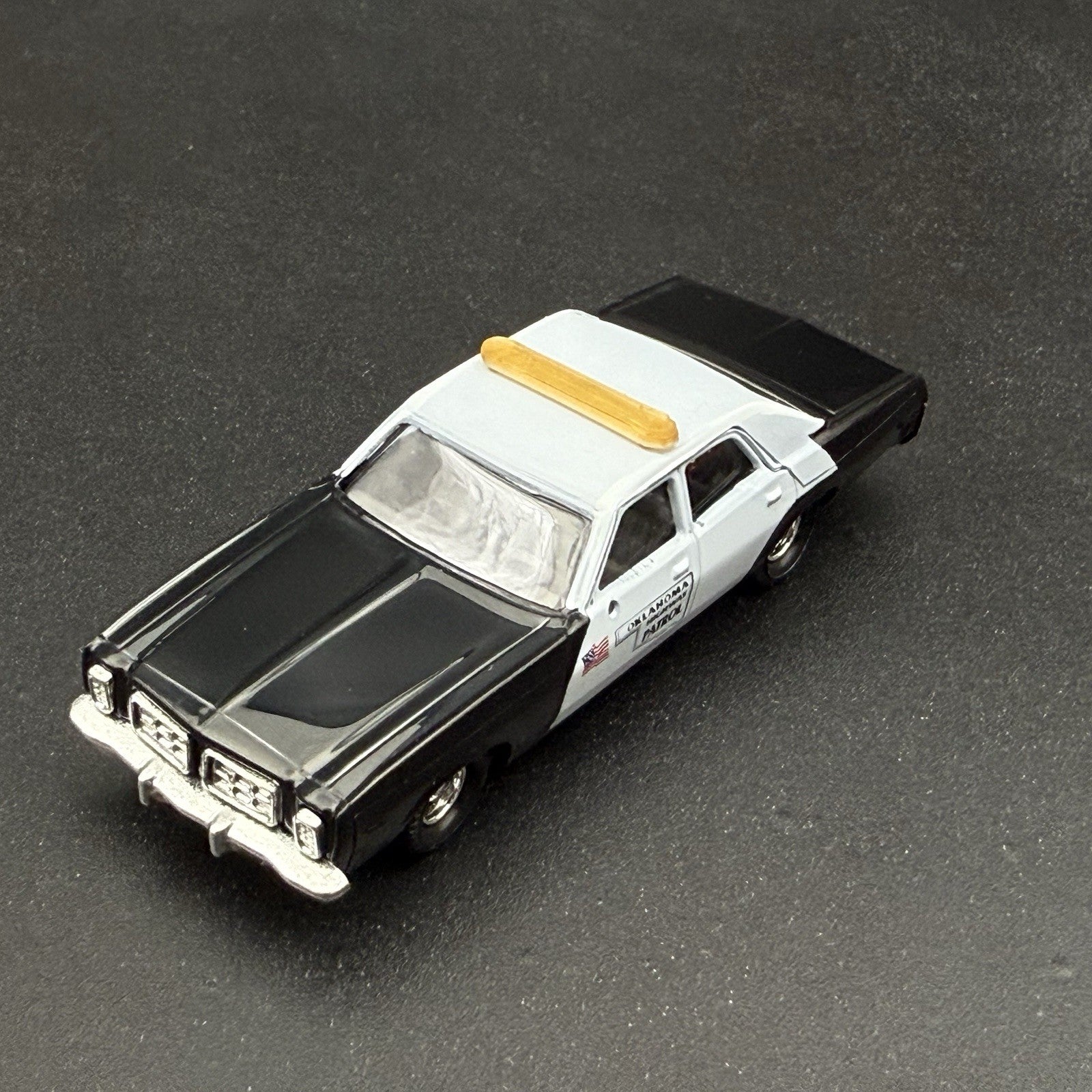 4 Pack 1/87 Amber LED Style Narrow Lightbar HO Scale Work Tow Construction5