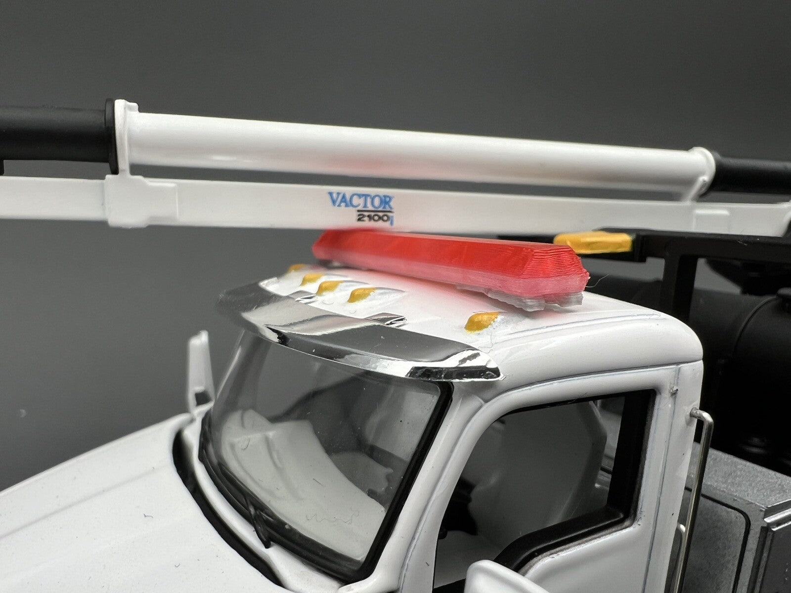 2 Pack 1/50 Red Extra Long Code 3 MX7000 Lightbar Fire Truck TWH WSI First Gear4