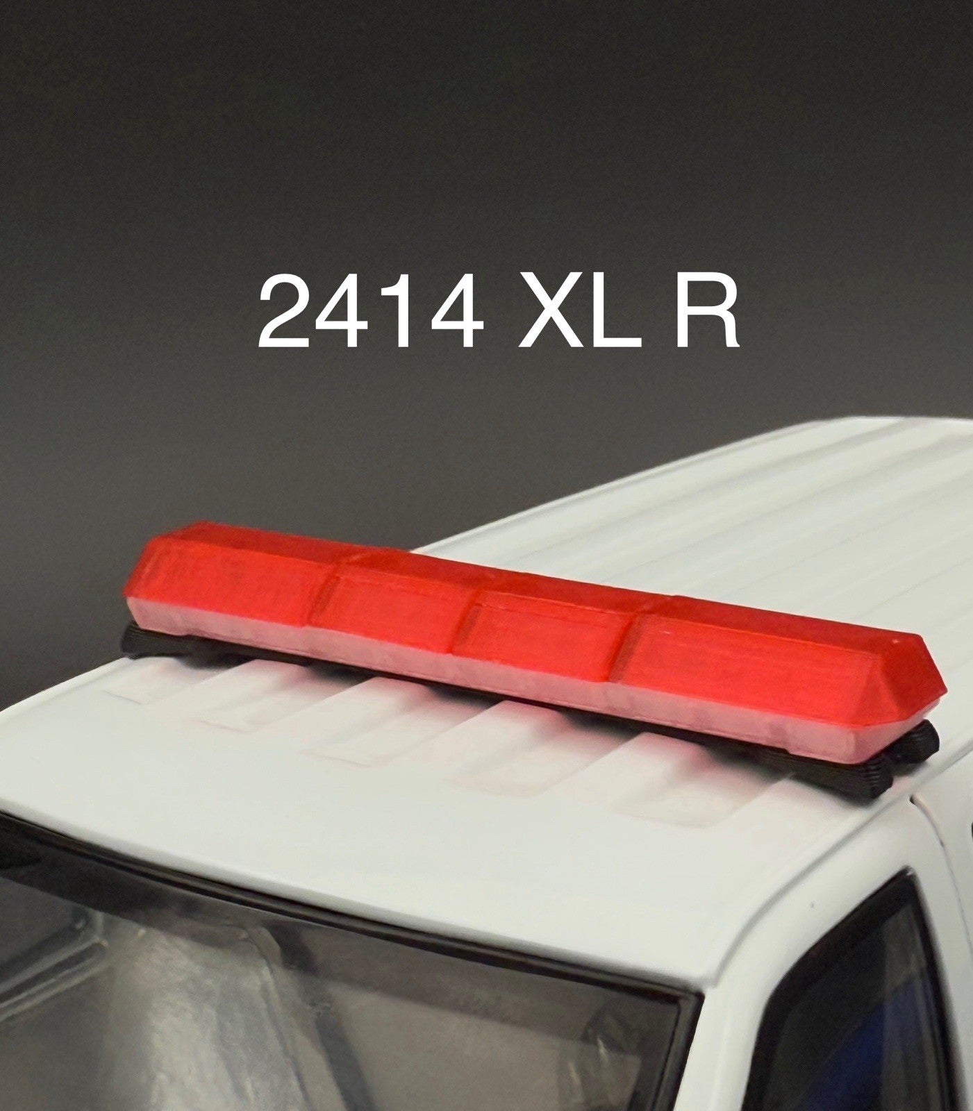 1/24 25 Scale Red Code 3 MX7000 XL Lightbar Ambulance Fire Truck Width 58”0