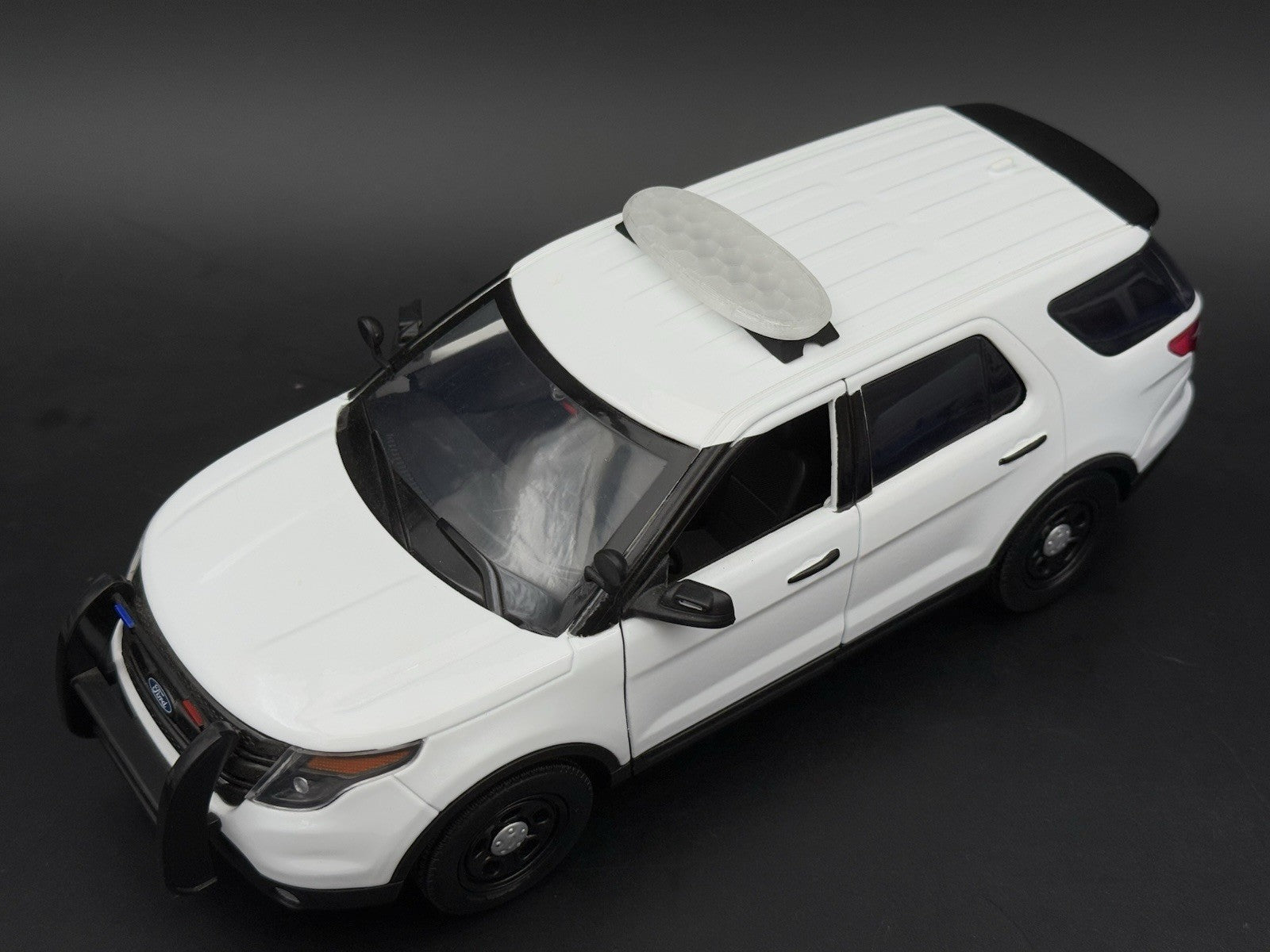 1/18 LED Ready Clear Federal Signal Arjent Lightbar Police Sheriff Fire SUV Car4