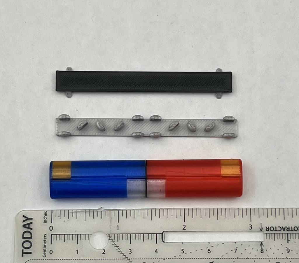 1/18 LED Ready AeroDynic Lightbar LAPD Blue Red Clear Amber Police Sheriff3