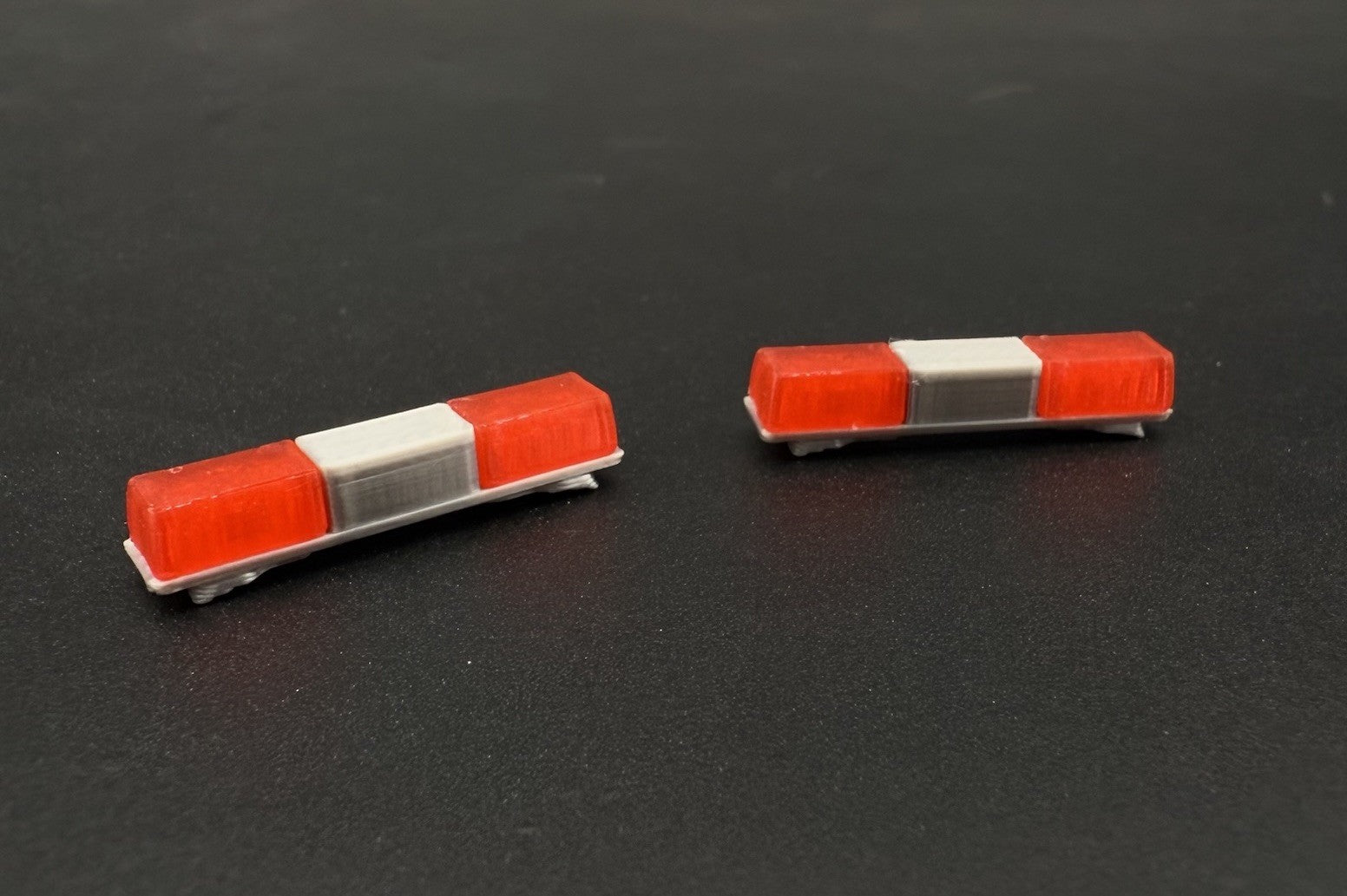 2 Pack 1/50 48 Red Twinsonic Lightbar Police Sheriff Fire Engine Truck Ambulance3