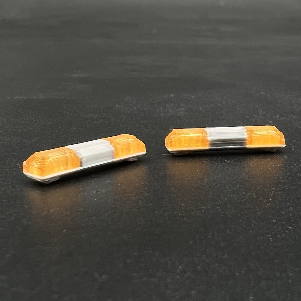 2 Pack 1/64 Smith Wesson 8000 8780 8880 8980 Amber Lightbar Tow Work Truck9
