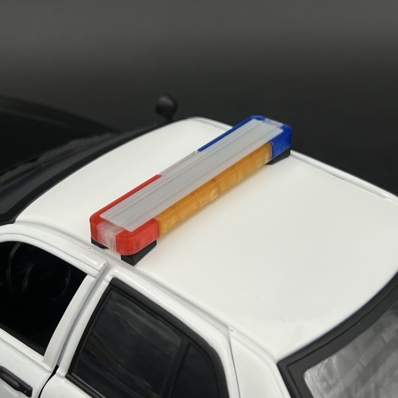 1/18 LED Ready Whelen Edge Lightbar Blue Red Amber Highway Patrol Police Sheriff15