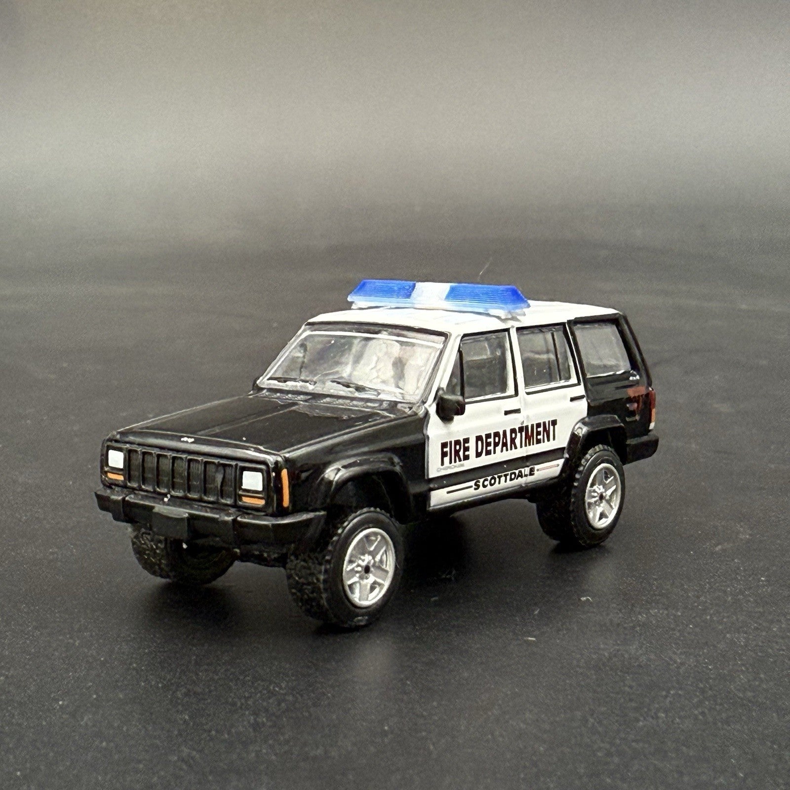 2 Pack 1/64 Code 3 LP6000 Clear + Blue Lightbar Greenlight Police Fire SUV5