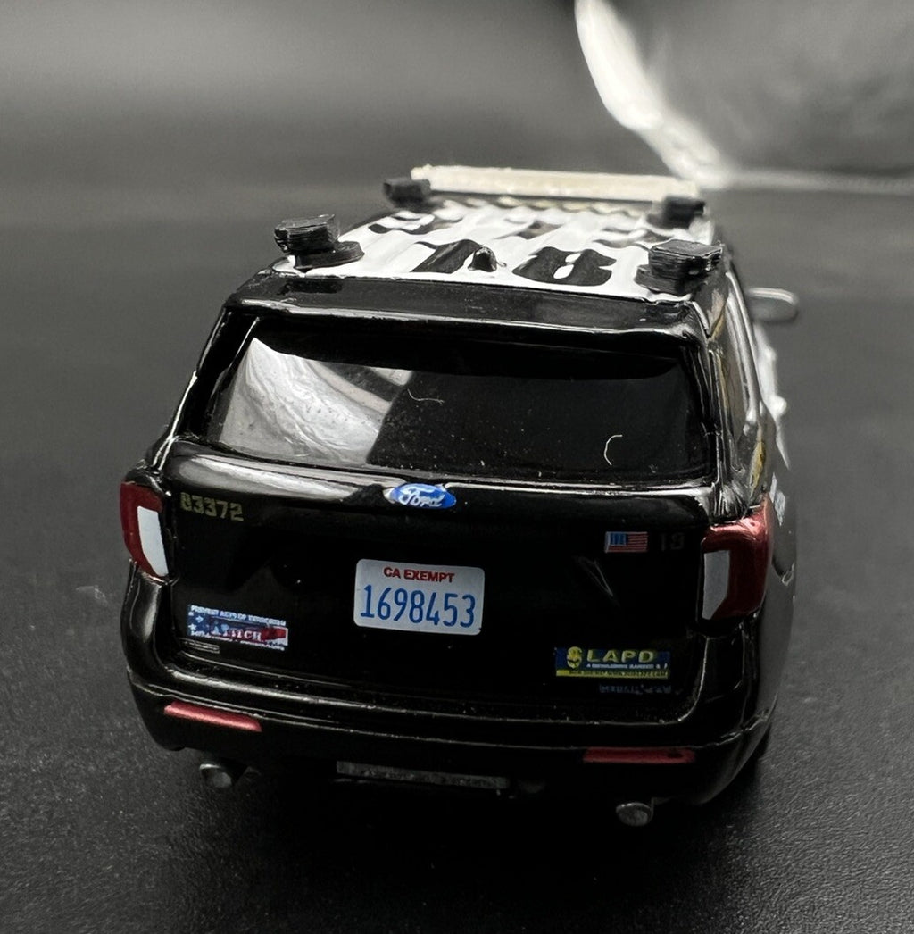 4-Pack 1/64 Scale Model ALPR License Plate Reader Police Car SUV 6422 4