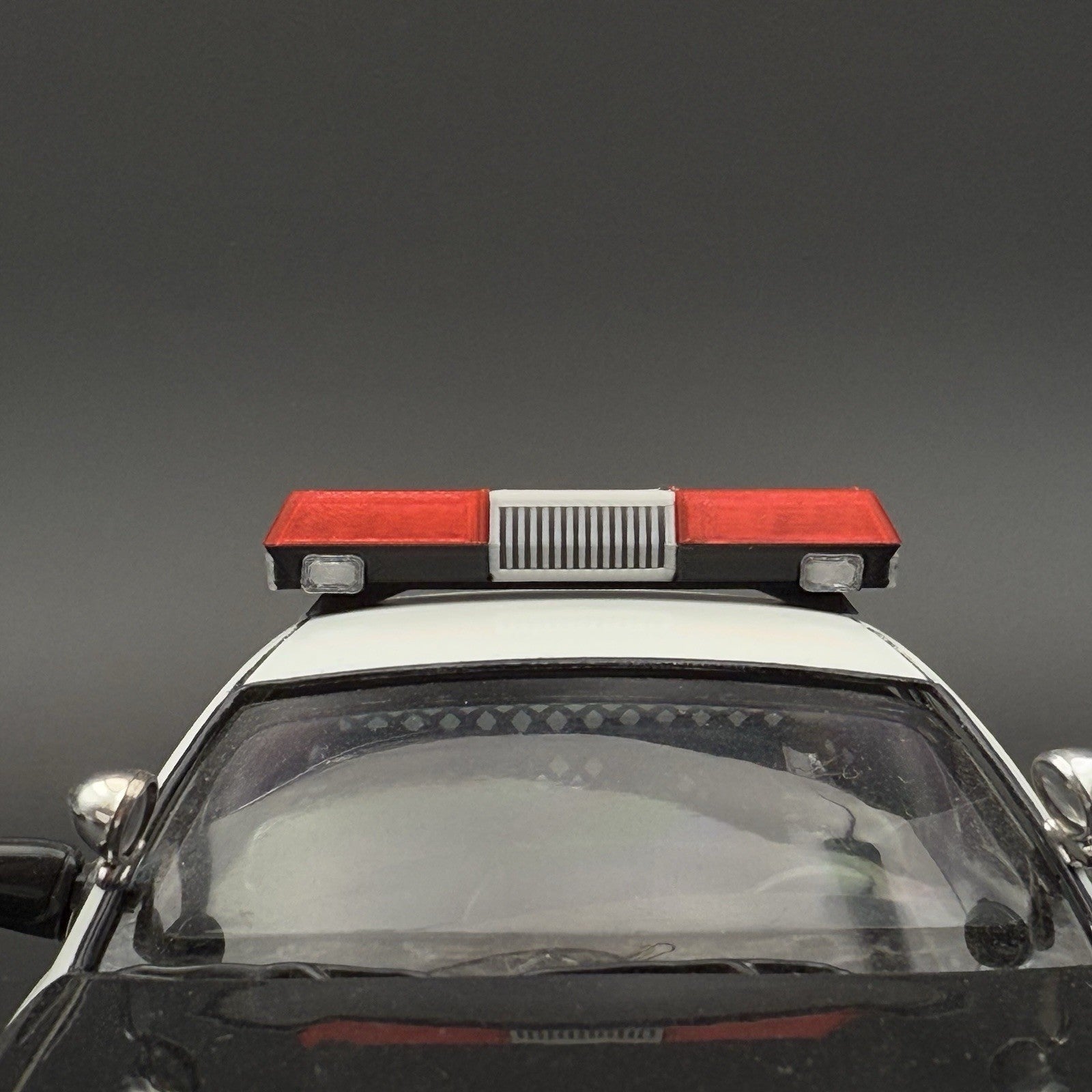 1/24 25 Scale Red Chrome Streethawk Lightbar New York Police Sheriff Fire7