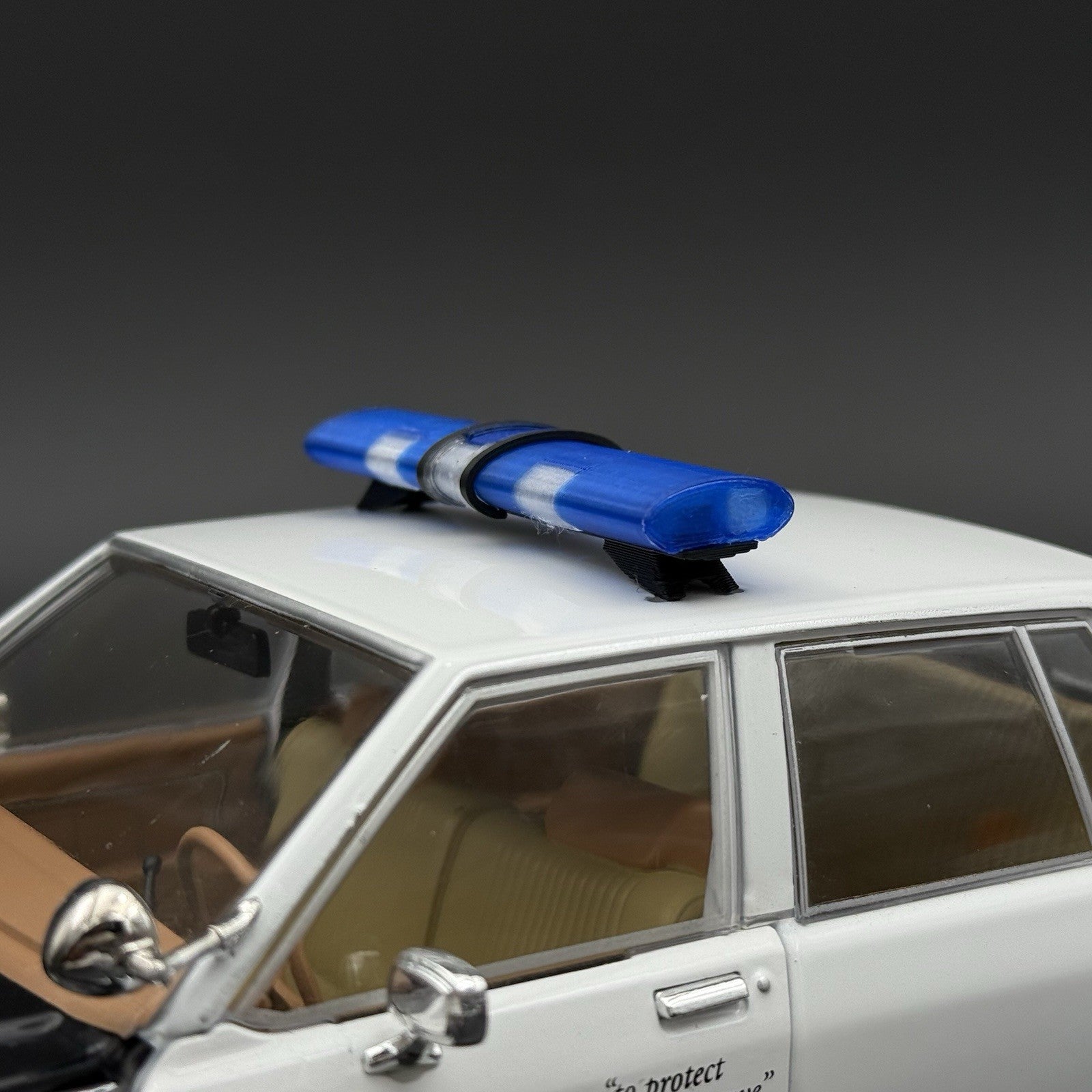 1/18 LED Ready Jetstrobe Jetstream Lightbar Blue Clear Amber Police Sheriff15