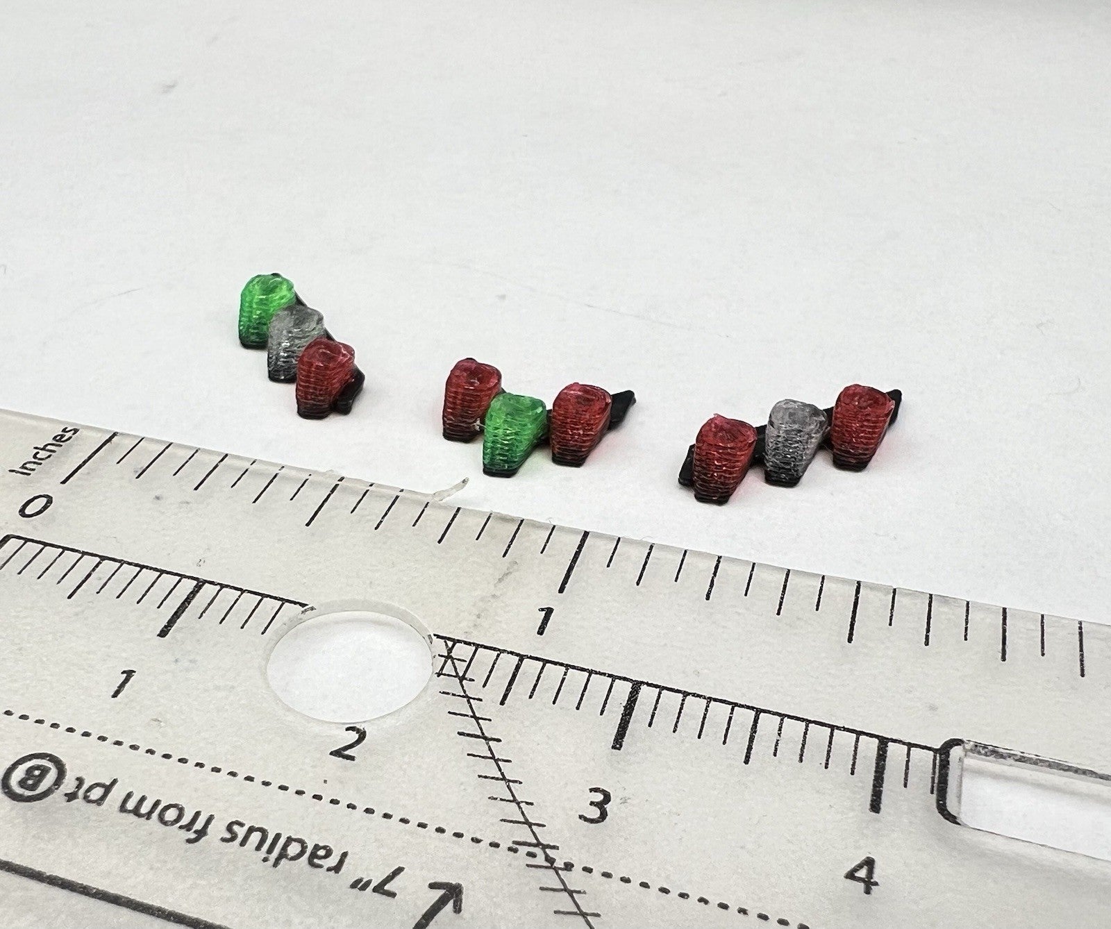 3 Pack 1/64 Chicago Fire CFD Green Red Split Vector Lightbar Truck Engine Code 31