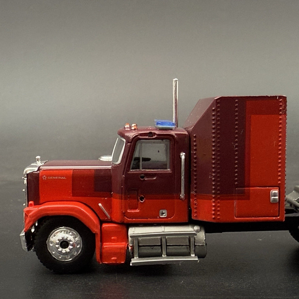 4 Pack 1/87 HO Scale Blue LED Style Long Whelen Lightbar Police Fire 87067