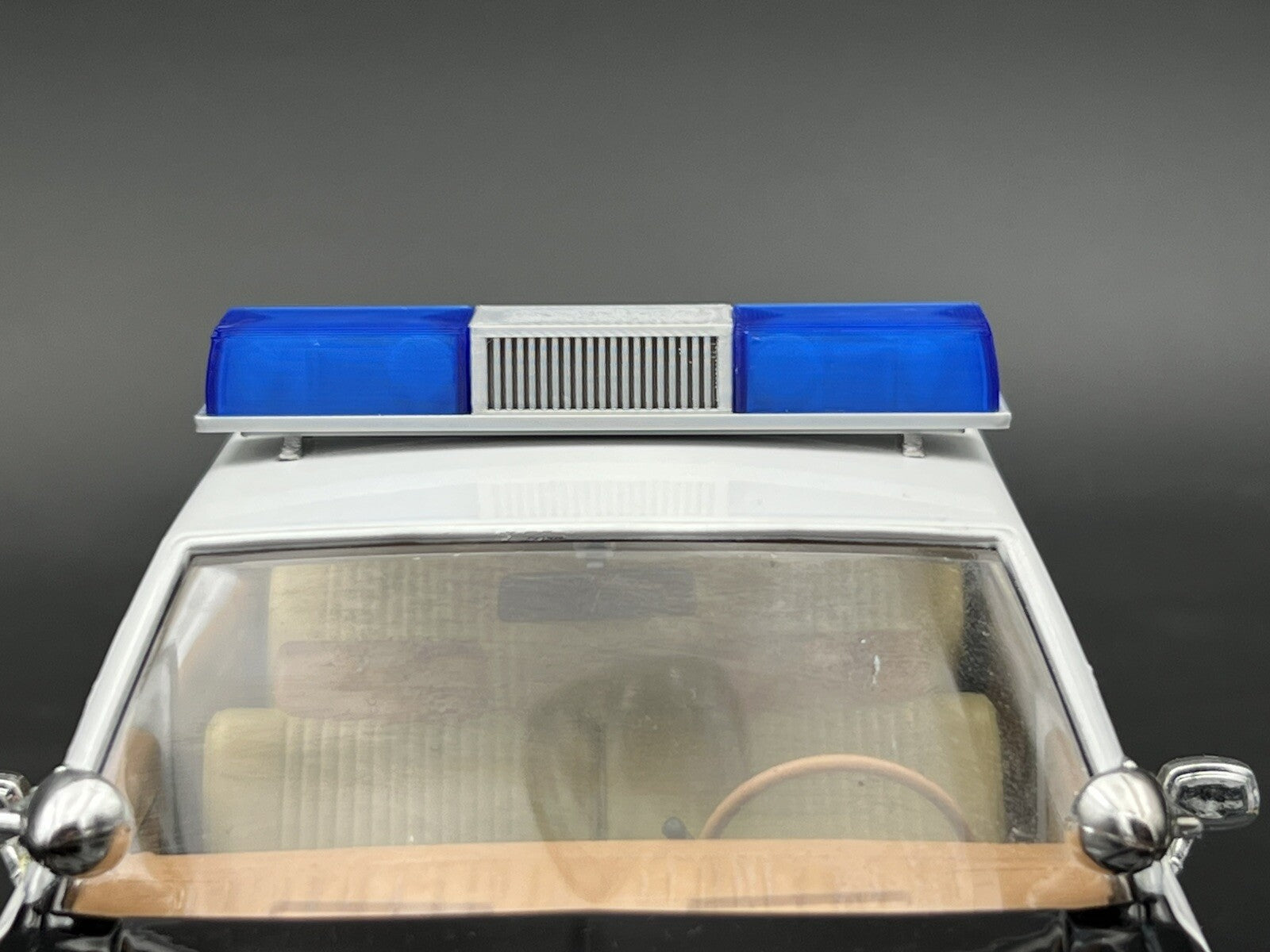 1/18 Blue Federal Signal Twinsonic Lightbar Police Sheriff State Highway Patrol2