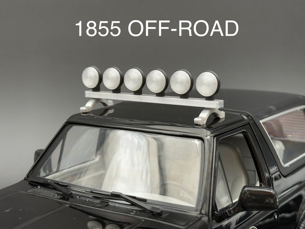 1/18 Scale LED-Compatible Off Road Lightbar Maisto Jeep Greenlight Bronco0