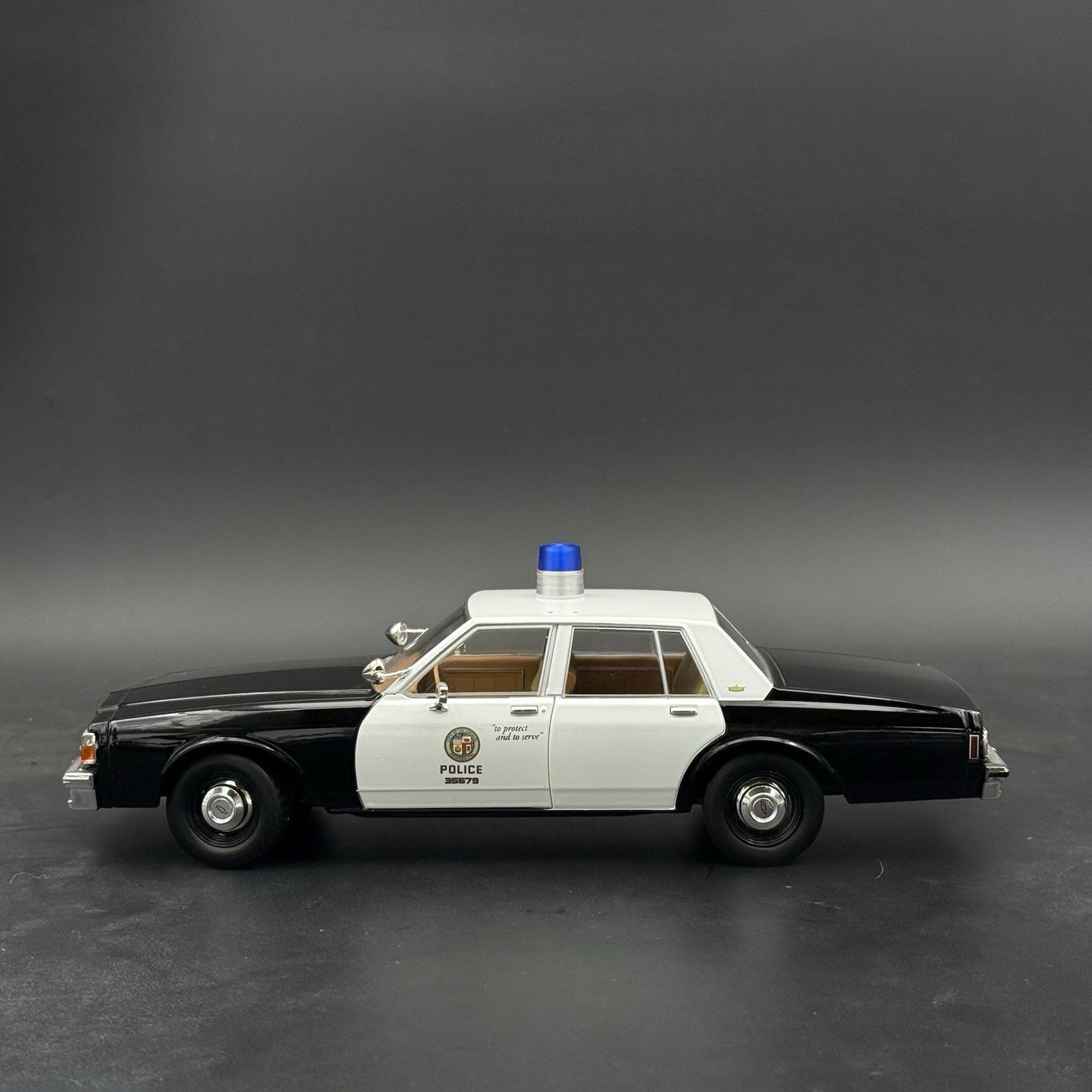 2 Pack 1/18 LED Ready Federal CJ 184 284 Beacon Blue Georgia State Patrol Police5