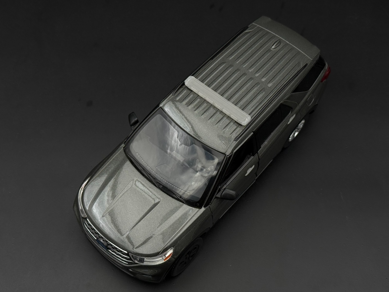 1/24 1/25 Scale Model LED Compatible Clear Narrow Lightbar Police Fire 2472C6