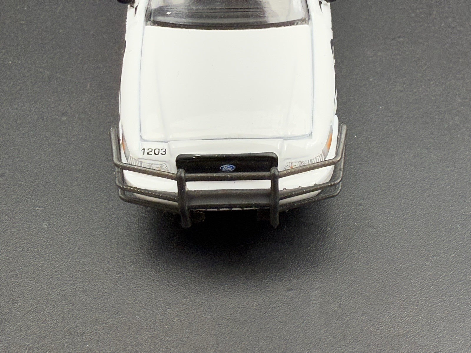 2 PACK 1/64 Scale Go Rhino Wrap Around Push Bumper Pushbar For Crown Vic Police6