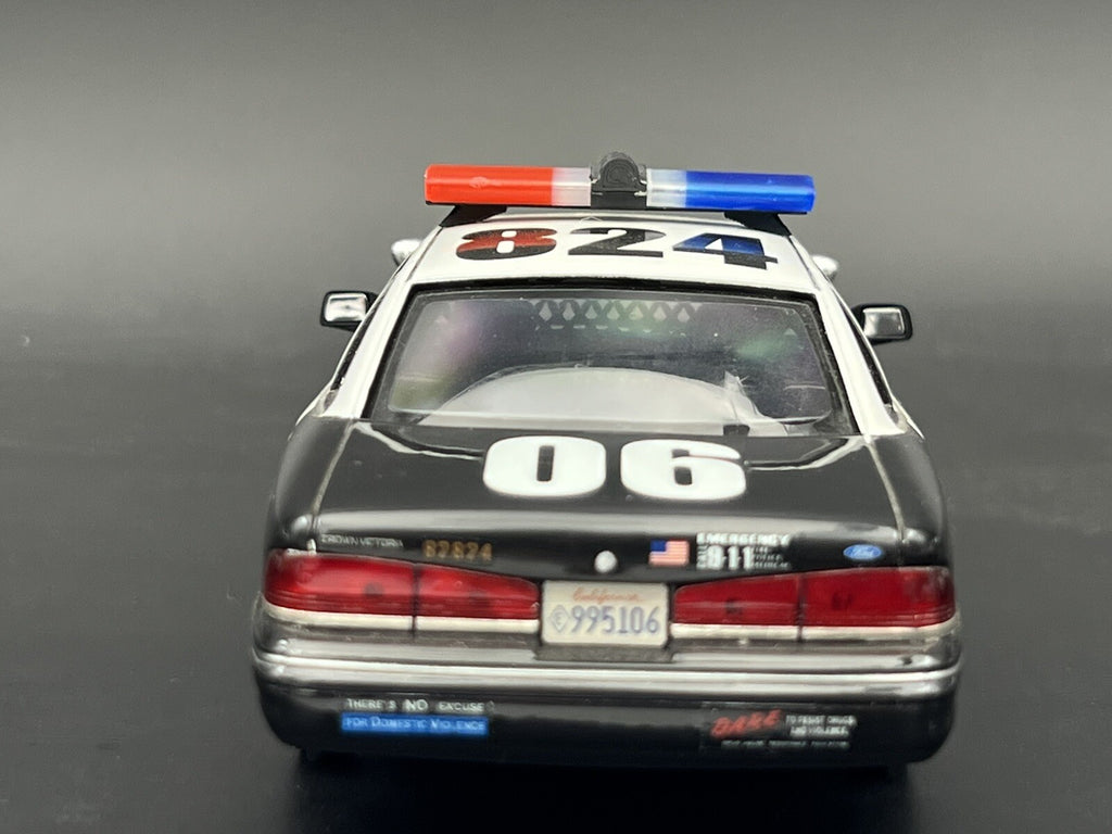 1/24 25 Scale Model Jetsonic Lightbar Blue Red Police 2420BR27
