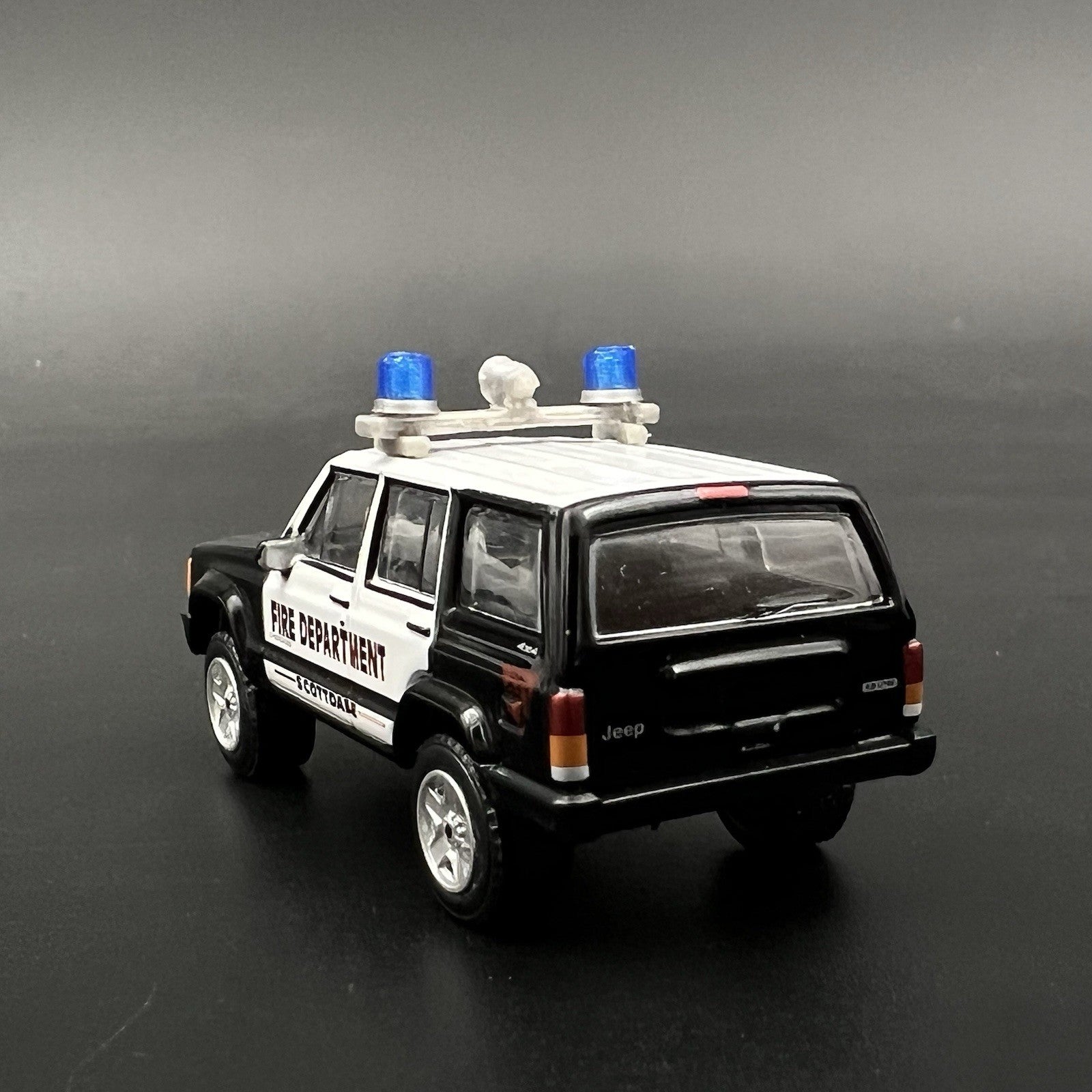 2 Pack 1/64 Blue Mars Skybolt Beacon Lightbar Siren Speaker Police Sheriff7