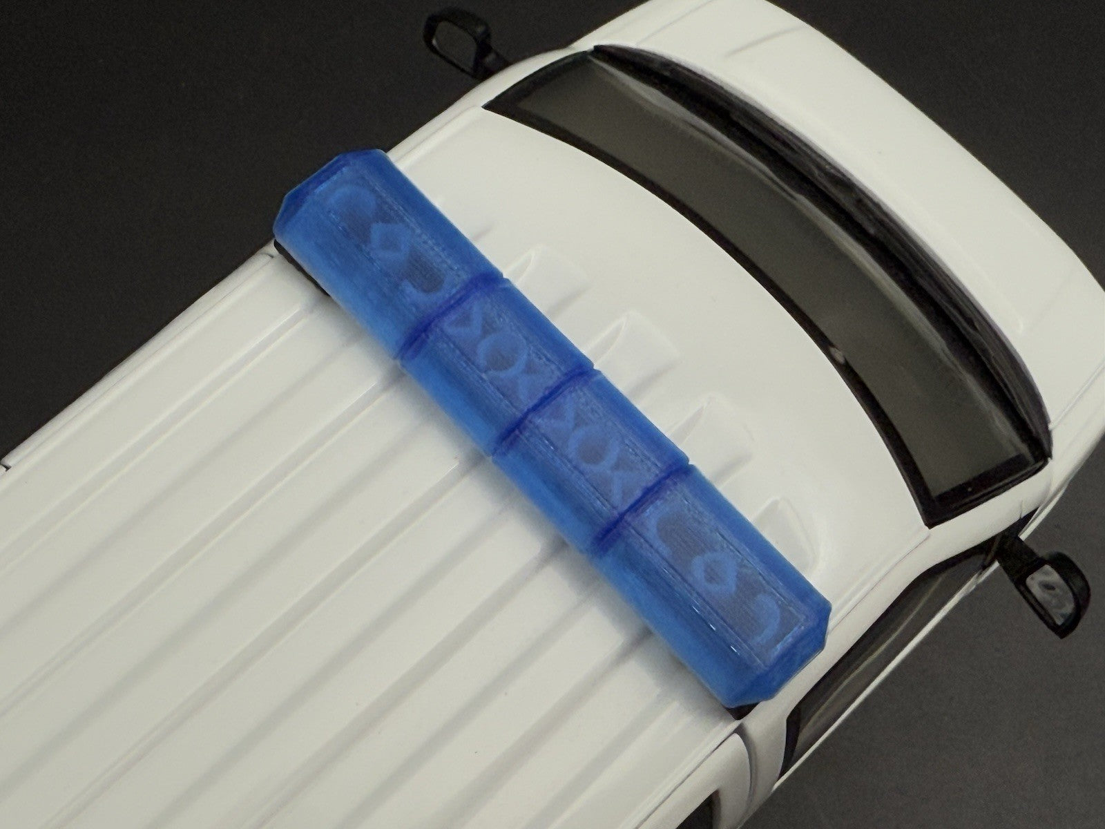 1/24 25 Scale Blue Code 3 MX7000 XL Lightbar Police Fire Truck Width 58”2