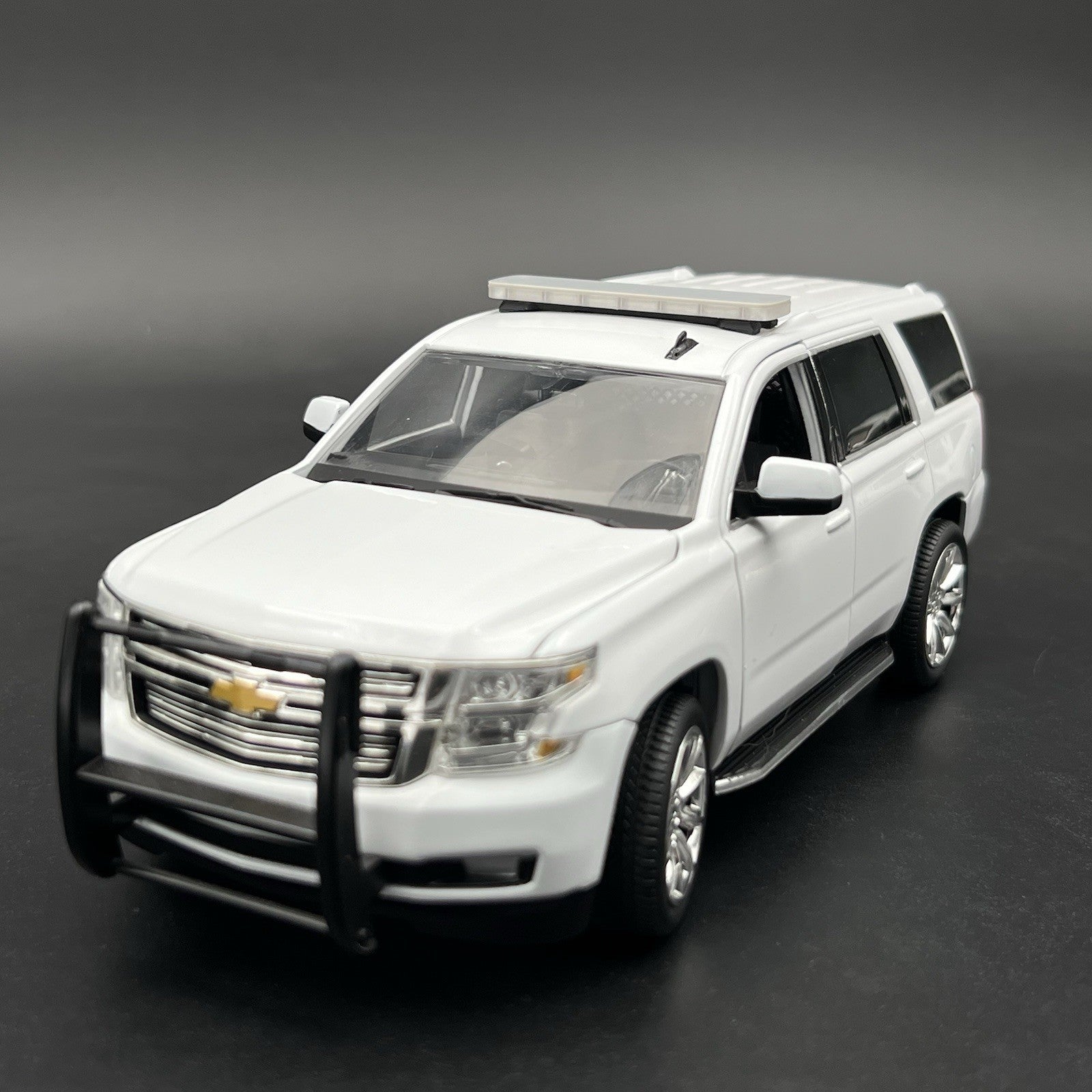 1/24 25 27 LED Compatible Tahoe Width XL Legend Gray Top Lightbar Sheriff Police5