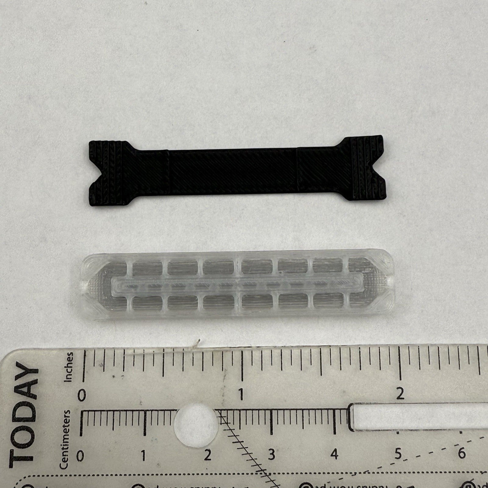 1/24 LED Compatible Clear Whelen Edge Freedom Lightbar Police Sheriff Fire EMS2