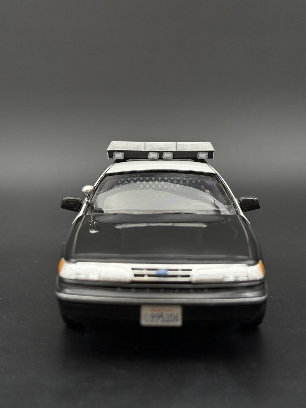 1/24 25 Scale Clear Streethawk Lightbar Police 24643
