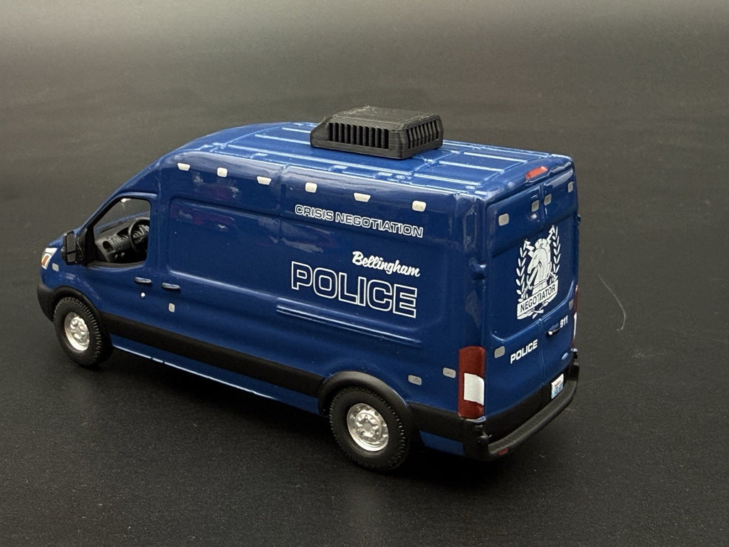 1/64 Scale Model AC Unit RV Roof Fire Truck Command Post 6452 Black3