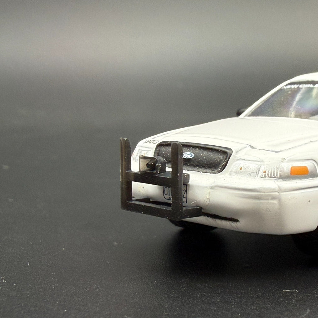 2-pack 1/64 Scale CHP Push Bumper Pushbar Crown Vic CA Highway Patrol 64553