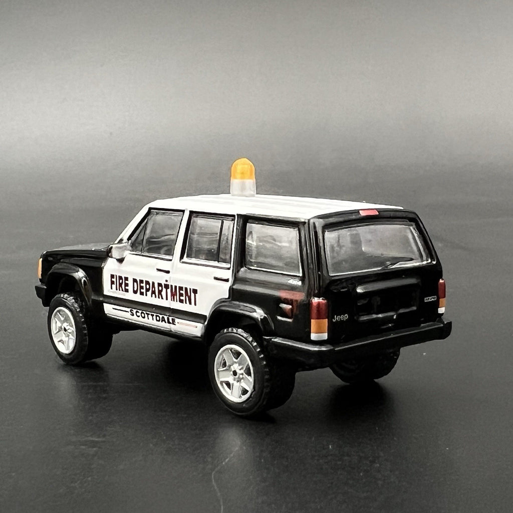 4 Pack 1/64 Vintage Amber Yellow Beacon Ray Lightbar Fire Ambulance Tow Work4