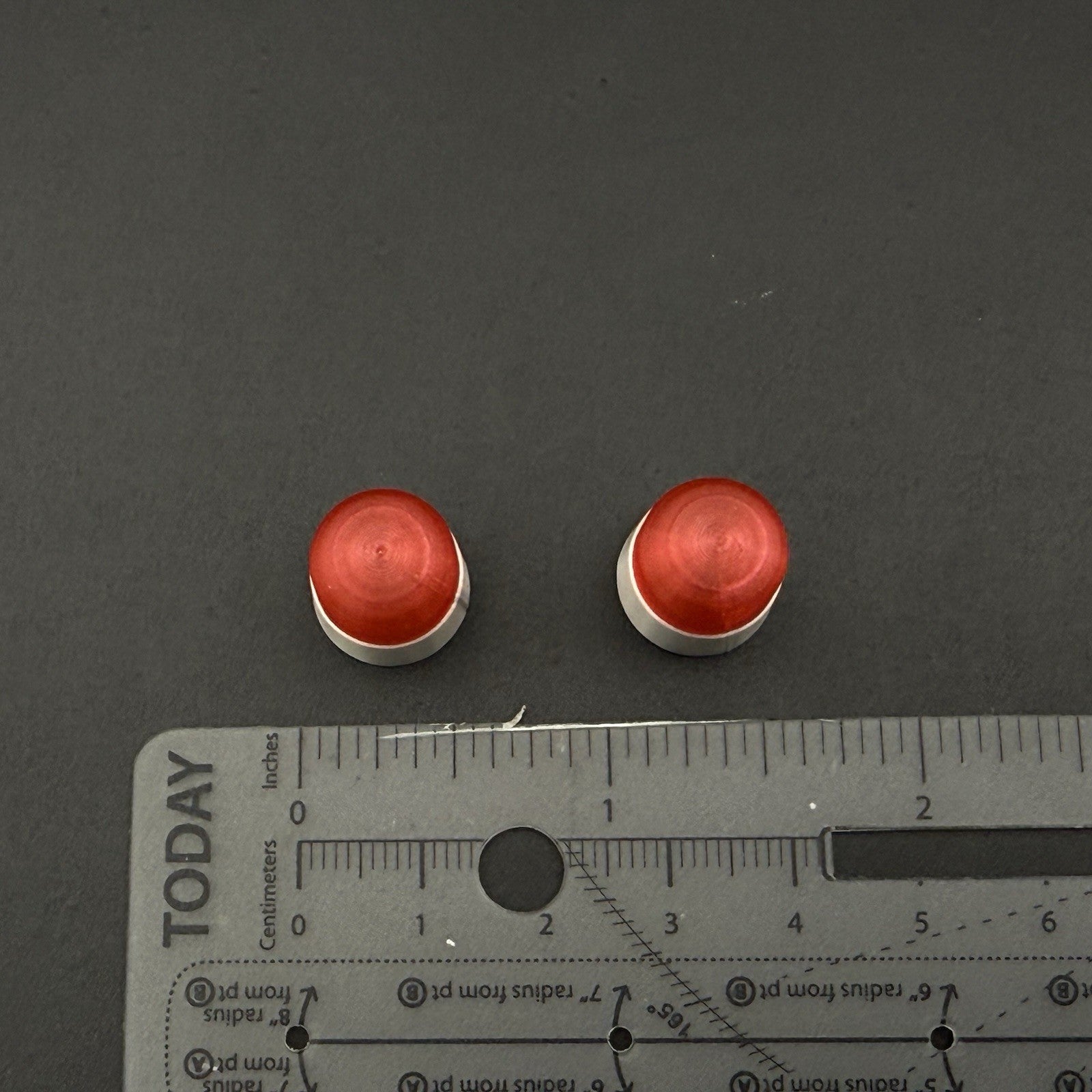 2 Pack 1/18 LED Compatible Red Beacon Ray Lightbar Police Fire Sheriff EMS9