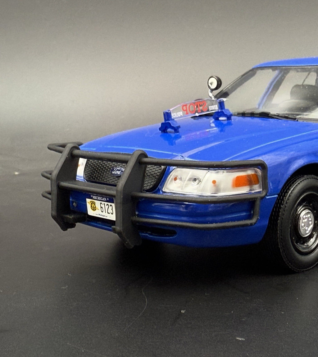 1/24 25 Go Rhino Wrap Around Push Bumper Pushbar Motormax Greenlight Crown Vic11