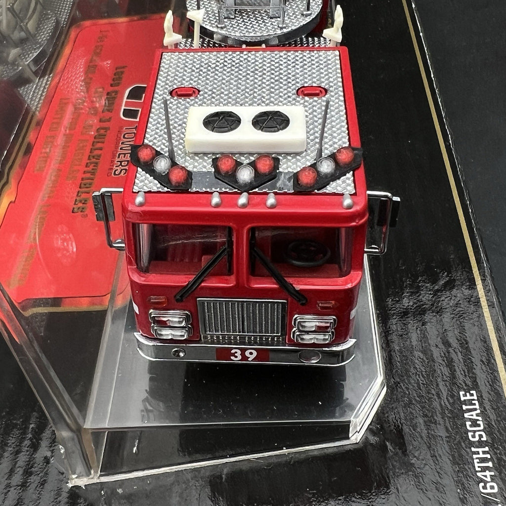 3 Pack 1/64 FDNY NYPD Split Vision SLR Lightbar New York Fire Truck ESU Code 35